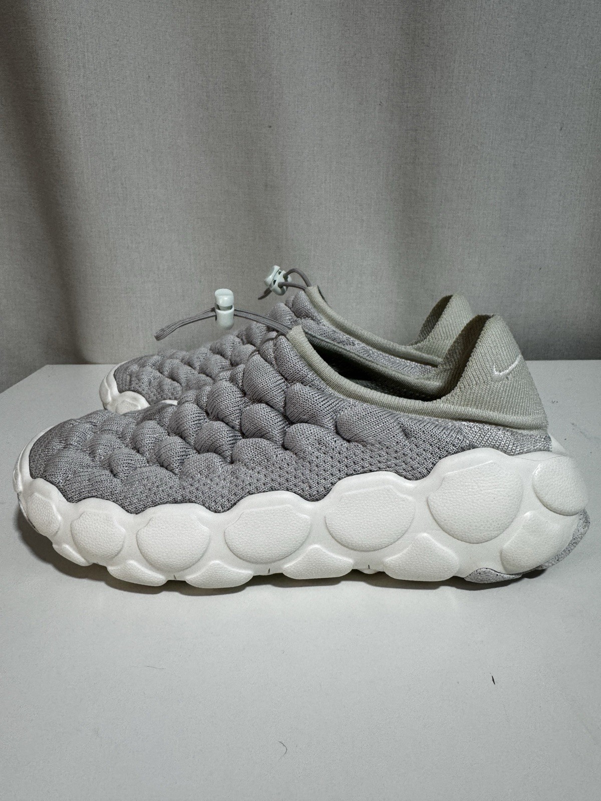 Nike Flyknit Haven US 7W Slip-On Gray/White FD2148-002 Gorpcore Comfort