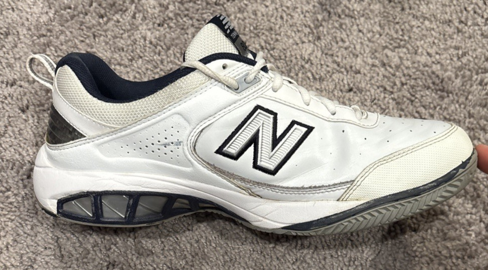 New Balance Mens 806 MC806W White Casual Shoes Sneakers Size 9.5 2E