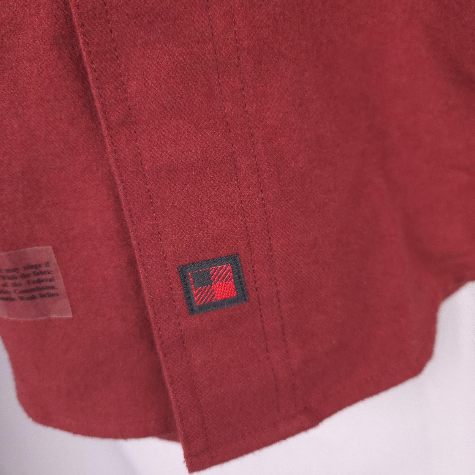 Woolrich Shirt Men L Chamois Midweight Button Front Elbow Pads Grandpa Peru NEW