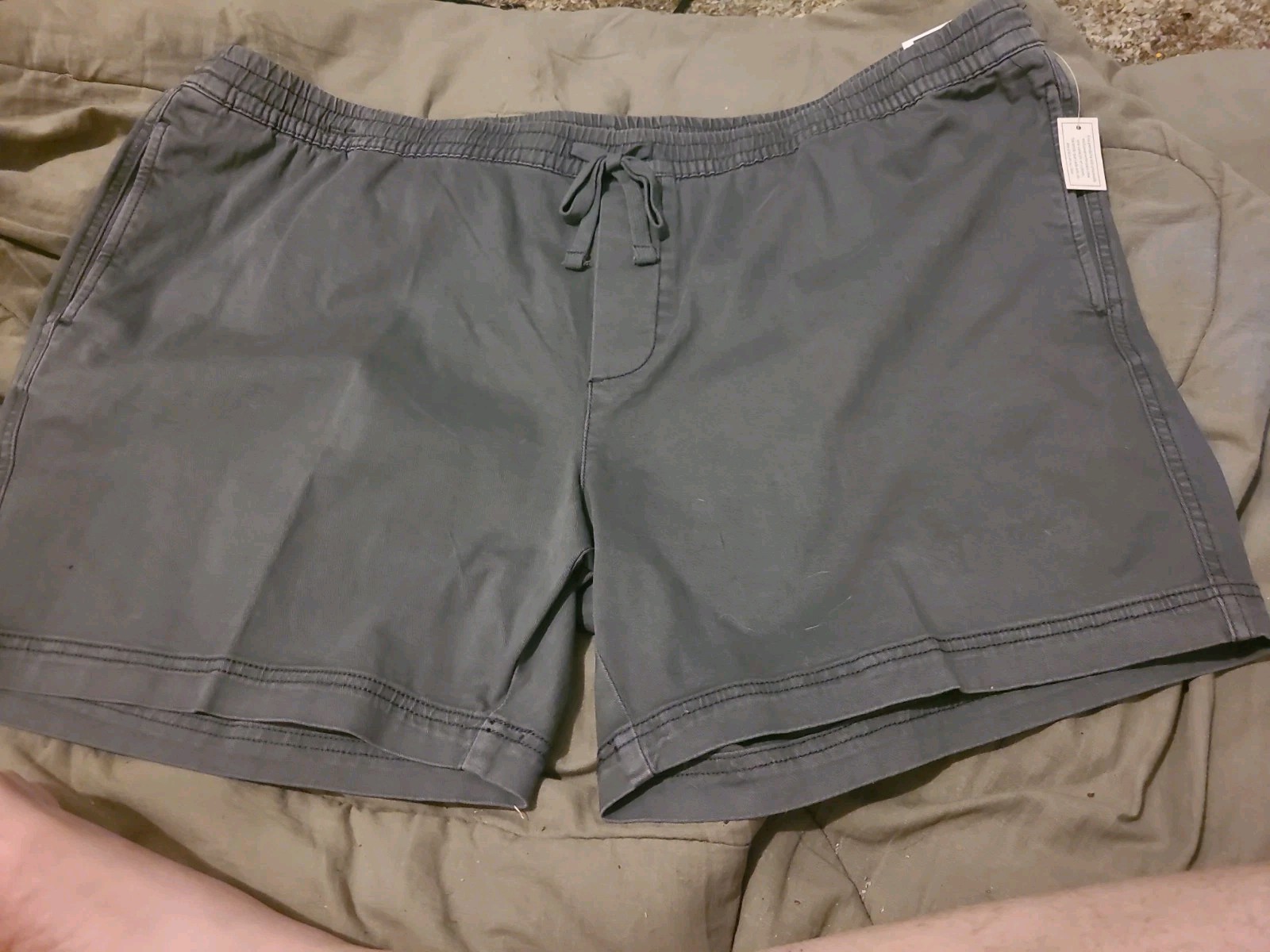 No Boundaries Mens Shorts size 2XL 44-46 grey full elastic waistband Stretch