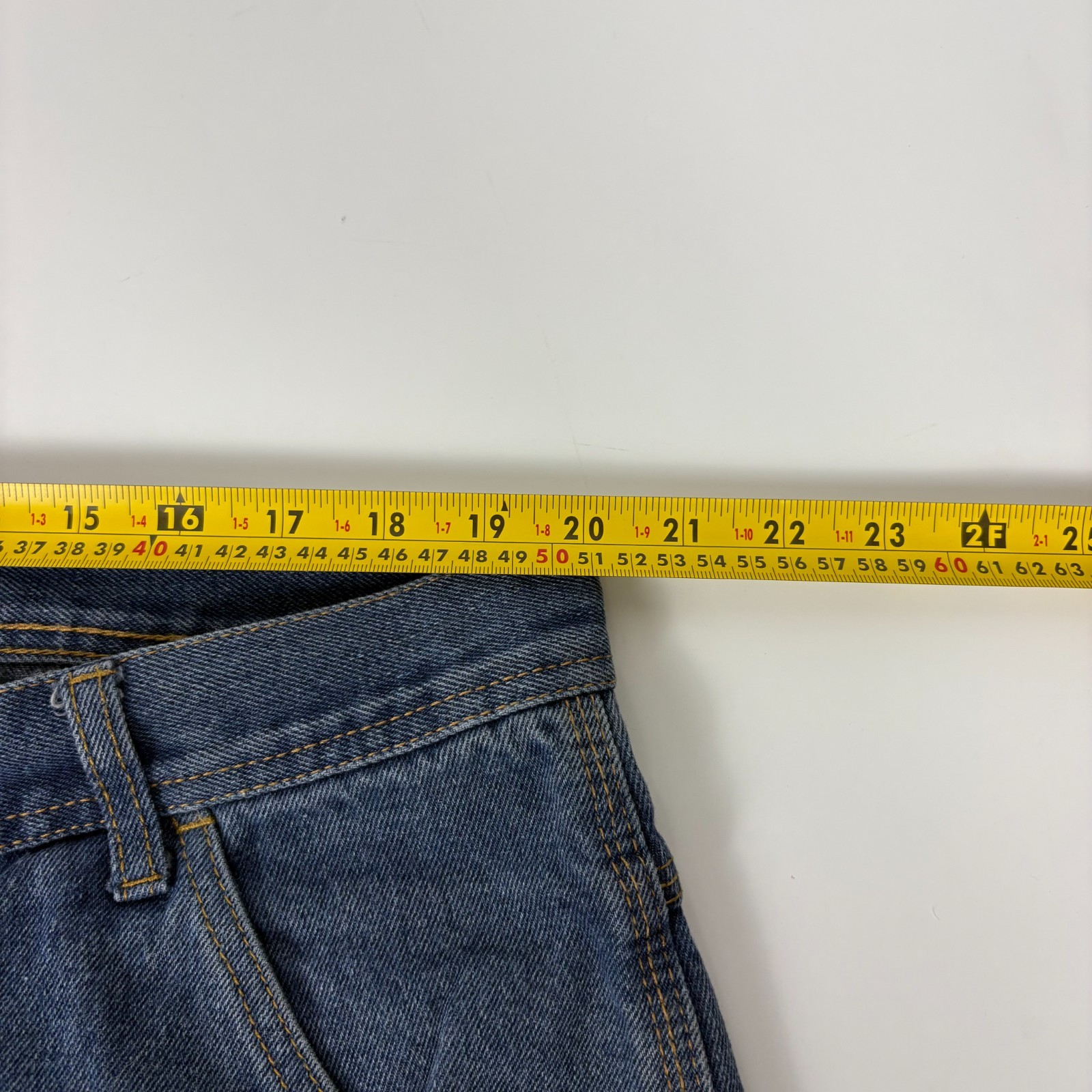 Vintage Key 2000’S Y2K Relaxed Fit Dark Wash Denim Carpenter Jeans W40 x L32
