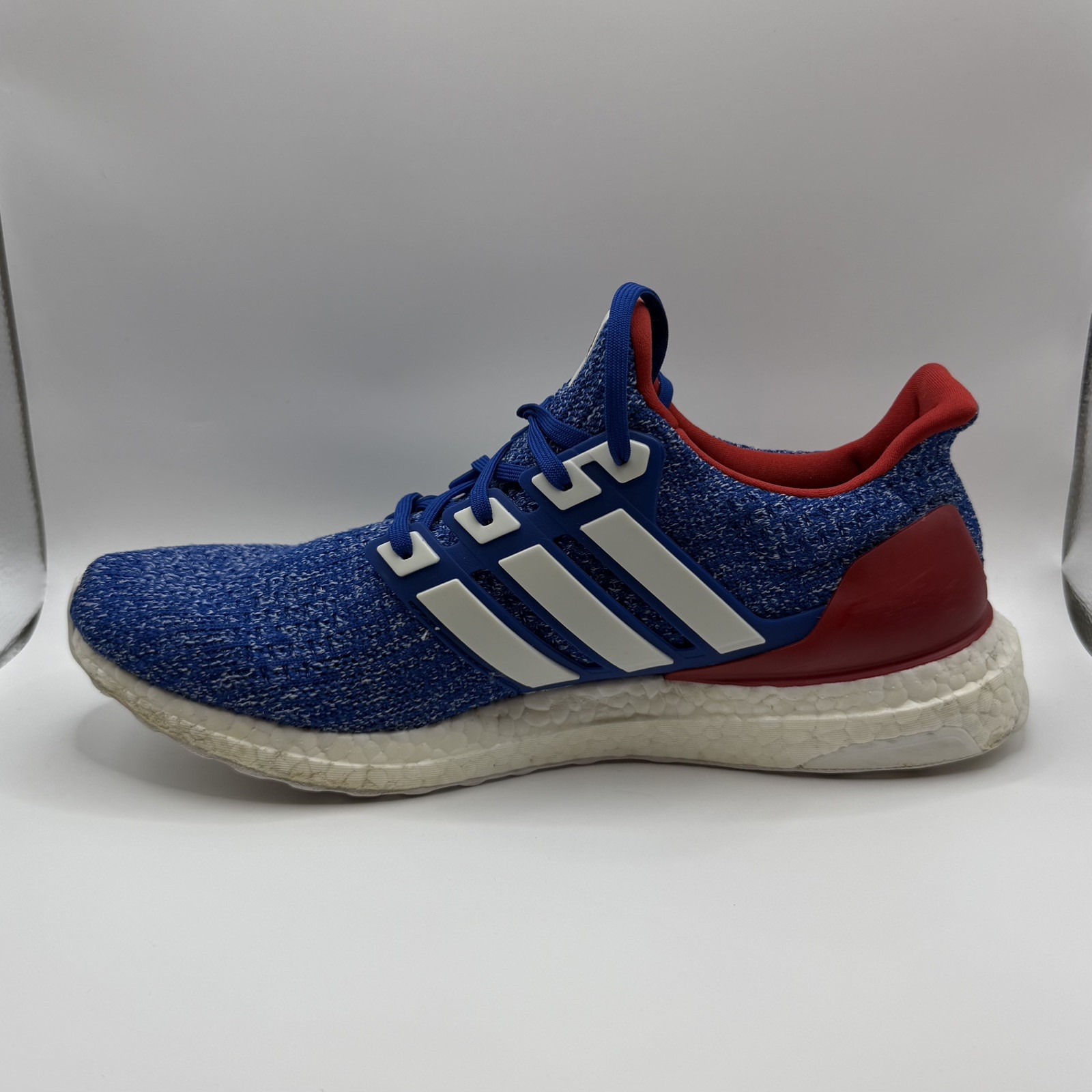 Adidas UltraBoost 4.0 Men’s Size 10 USA Red White Blue Athletic Shoes