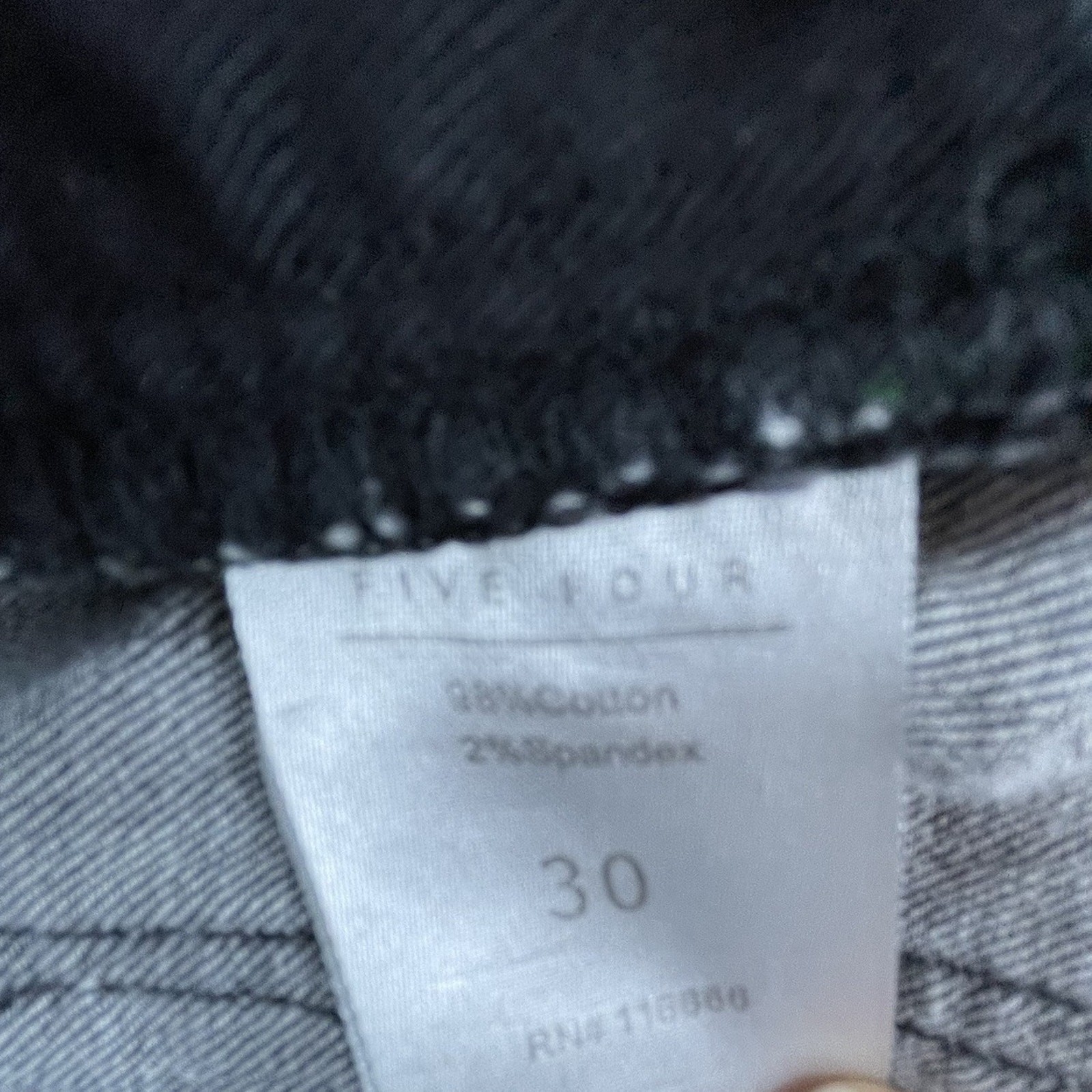 Five Four Jeans Mens 30 Grey Slim Stretch Skinny