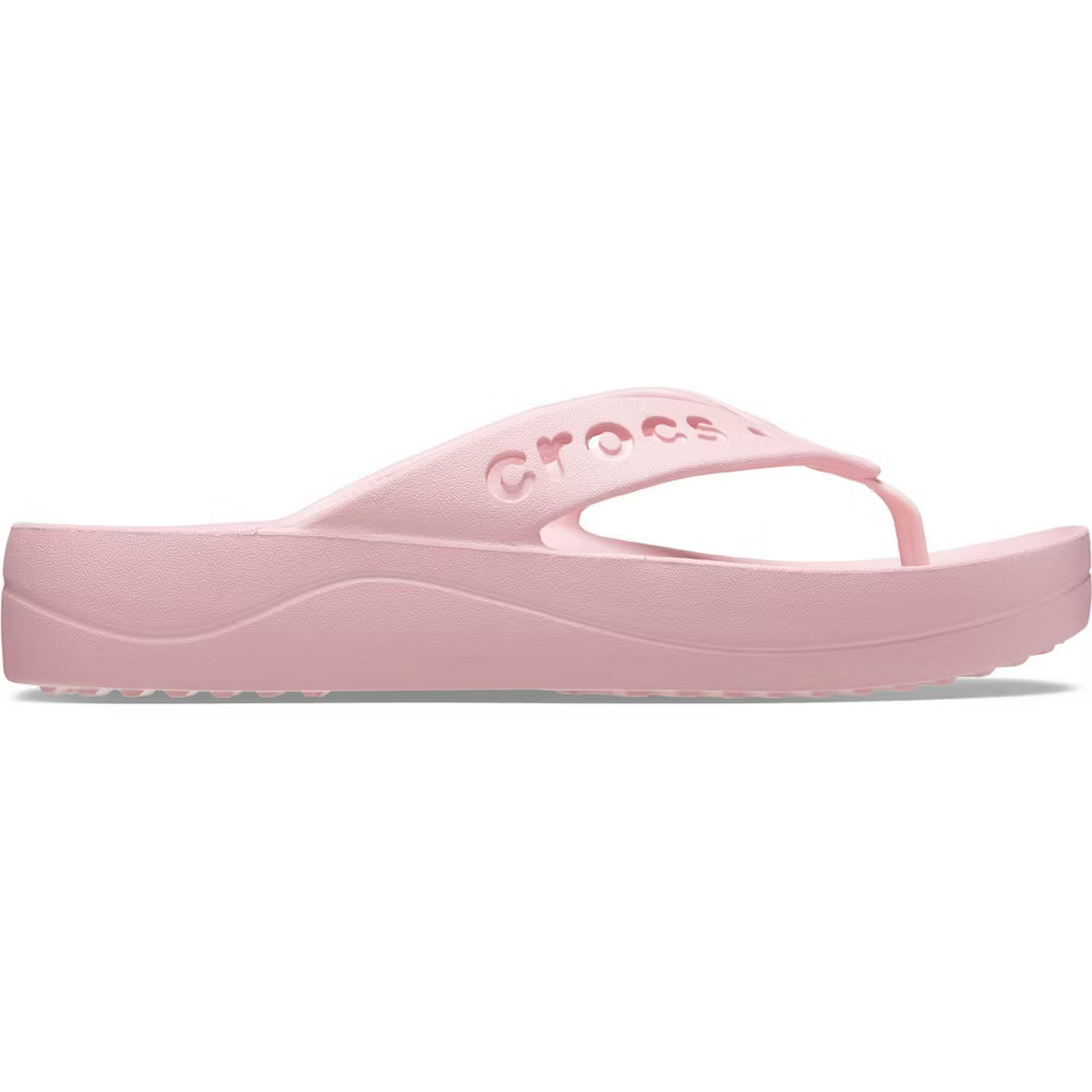 Crocs Women Baya Flip Flop Platform Sandals – Barely Pink 8