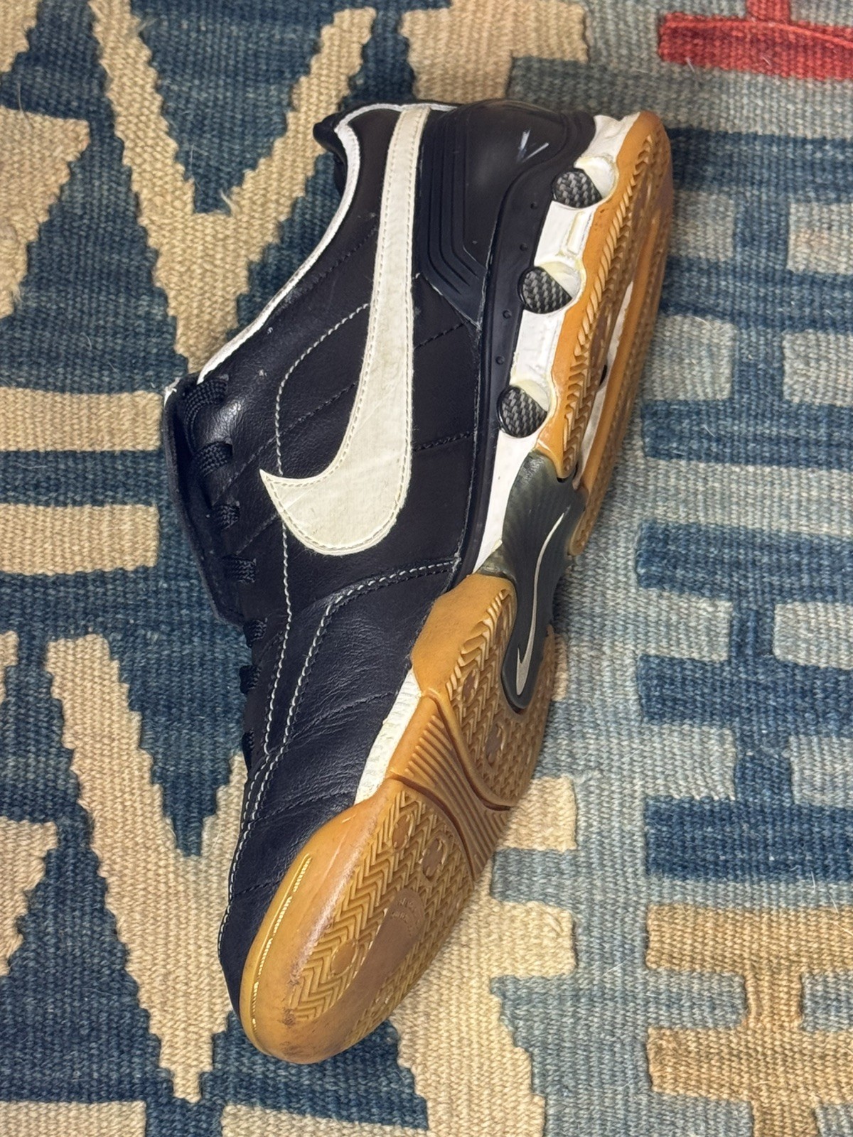 Vintage 2006 Nike Legend IC US8 Soccer Shoes FIFA World Cup *Flaw In Description