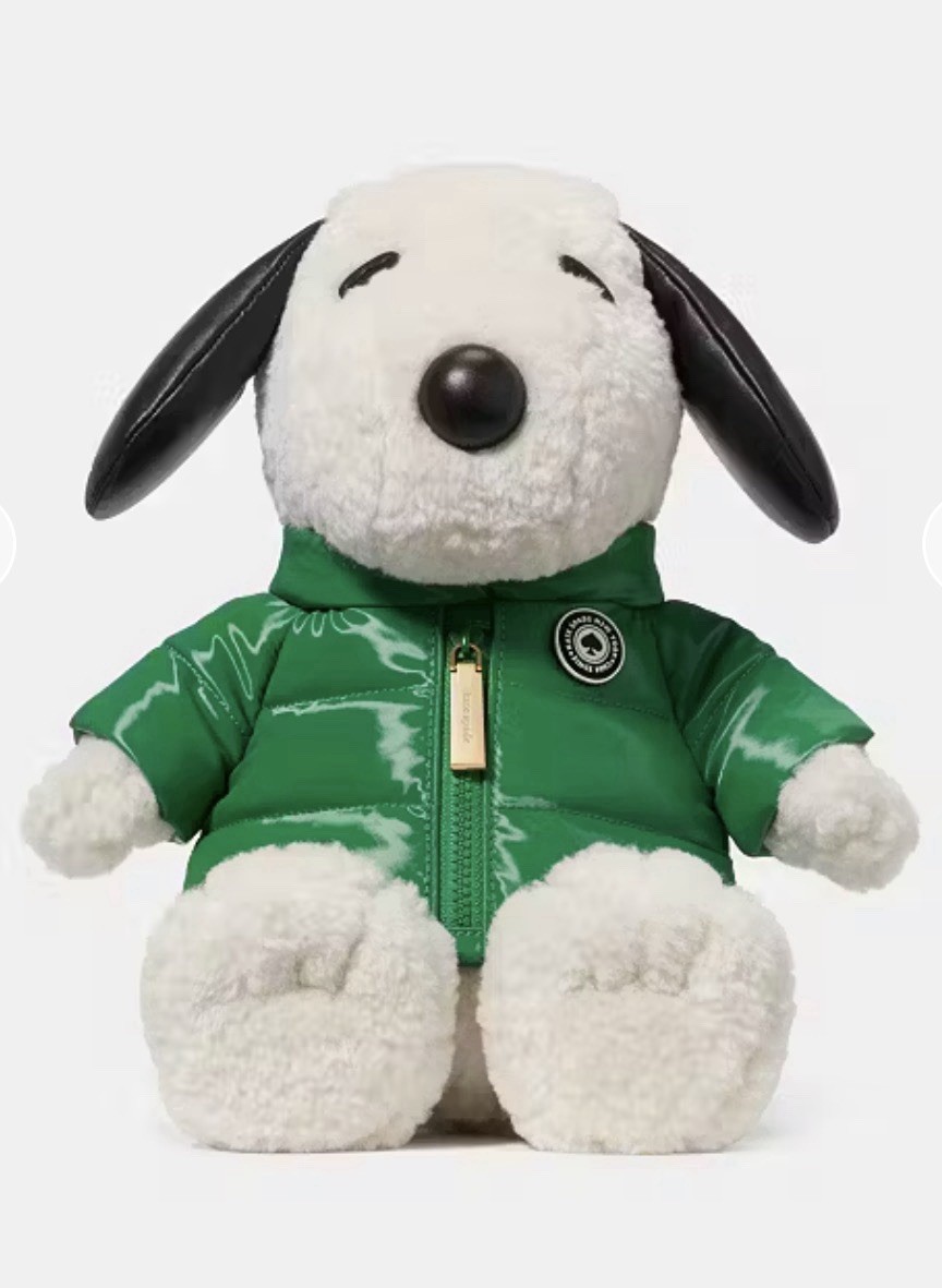 Kate Spade Peanuts X KSNY Snoopy 3D Dog Crossbody KM631 MWT