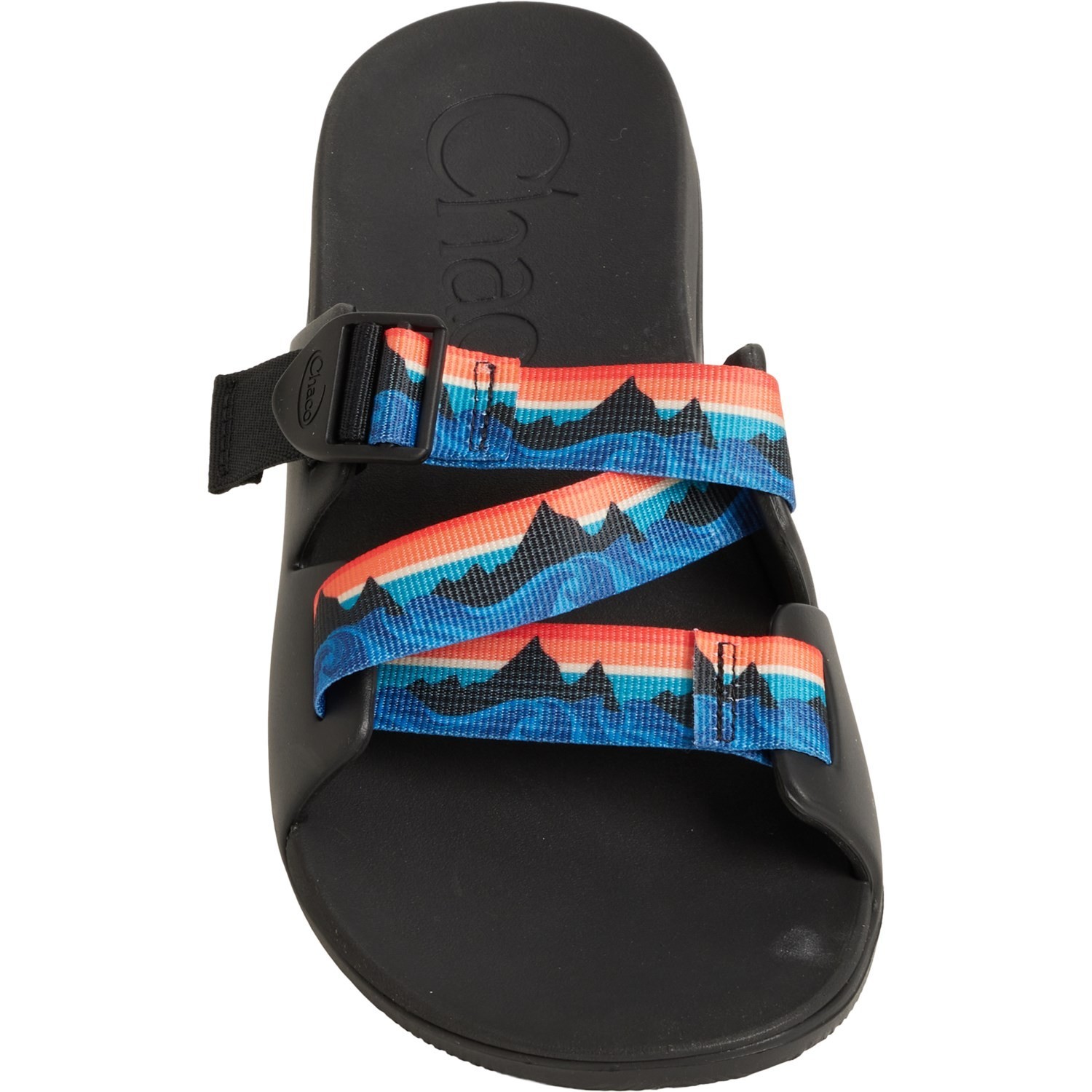 NEW Chaco Chillos Black Mens Sandals – Slides | 10M | Black/Mountain | $60.00
