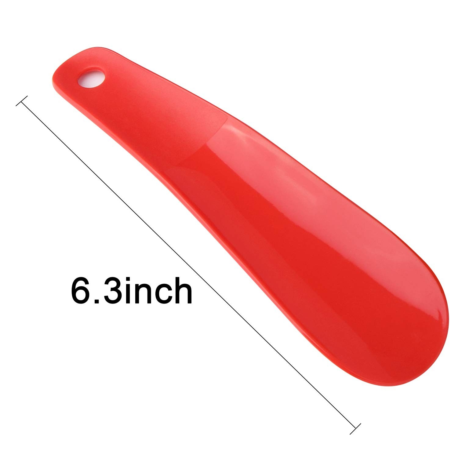 Arroyner 10Pcs Plastic 6.3 Inch (Pack of 10), Black, Gold, Purple, Red, Green