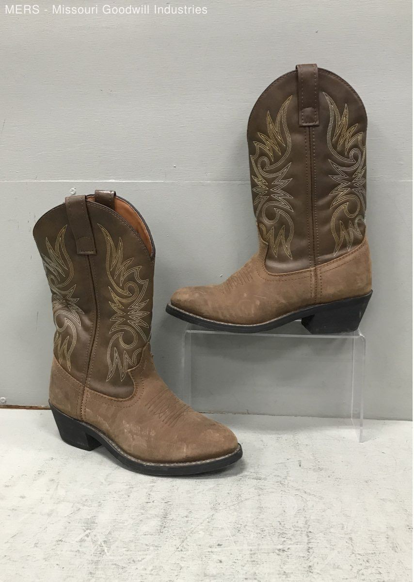 Women’s Laredo 4242 Brown Leather Pull-On Boots US 7