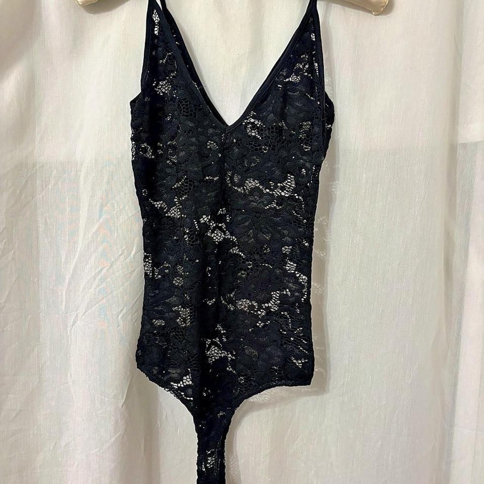 Aqua Women’s Black Bodysuit