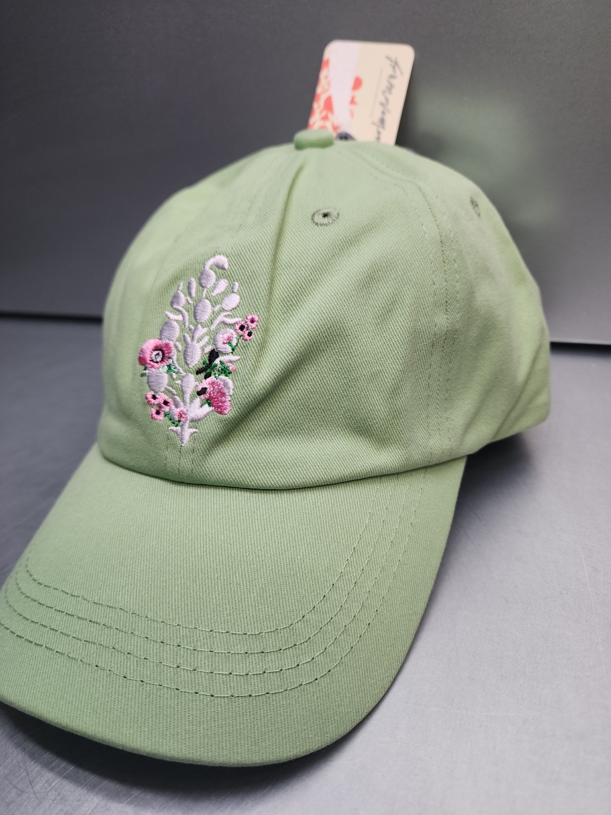 New FP Free People Movement Unstructured Ball Cap Green Hat Strapback