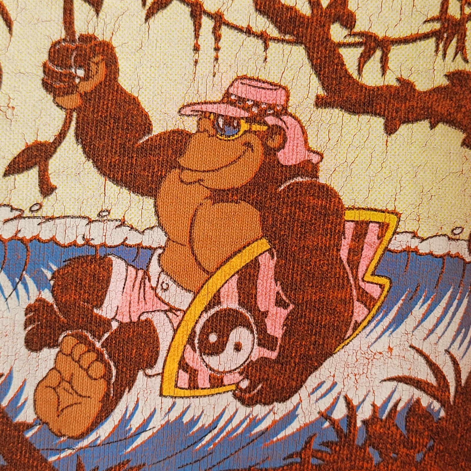 T&C Surf Design Hawaii T Shirt 1987 Surf All Day Rage All Night Da Boys Vtg Oran