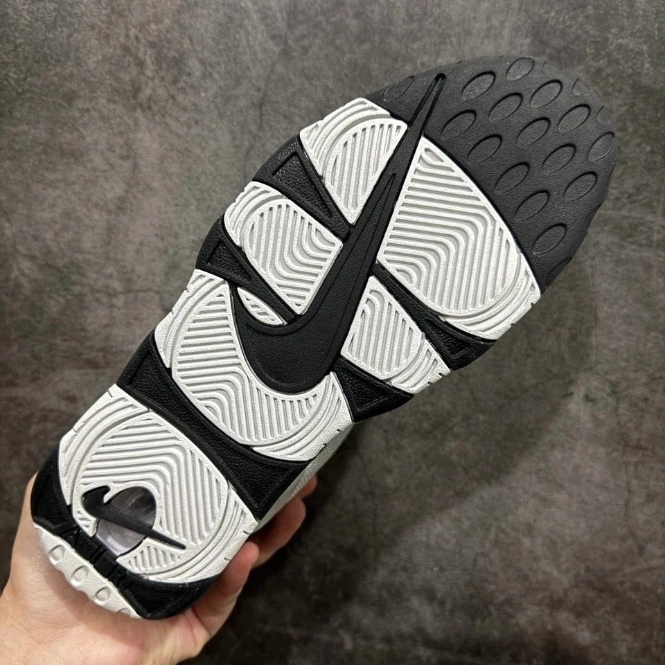 Size 7-11 DS Nike Air More Uptempo Black and Grey Men’s Sports shoes FZ3055-001
