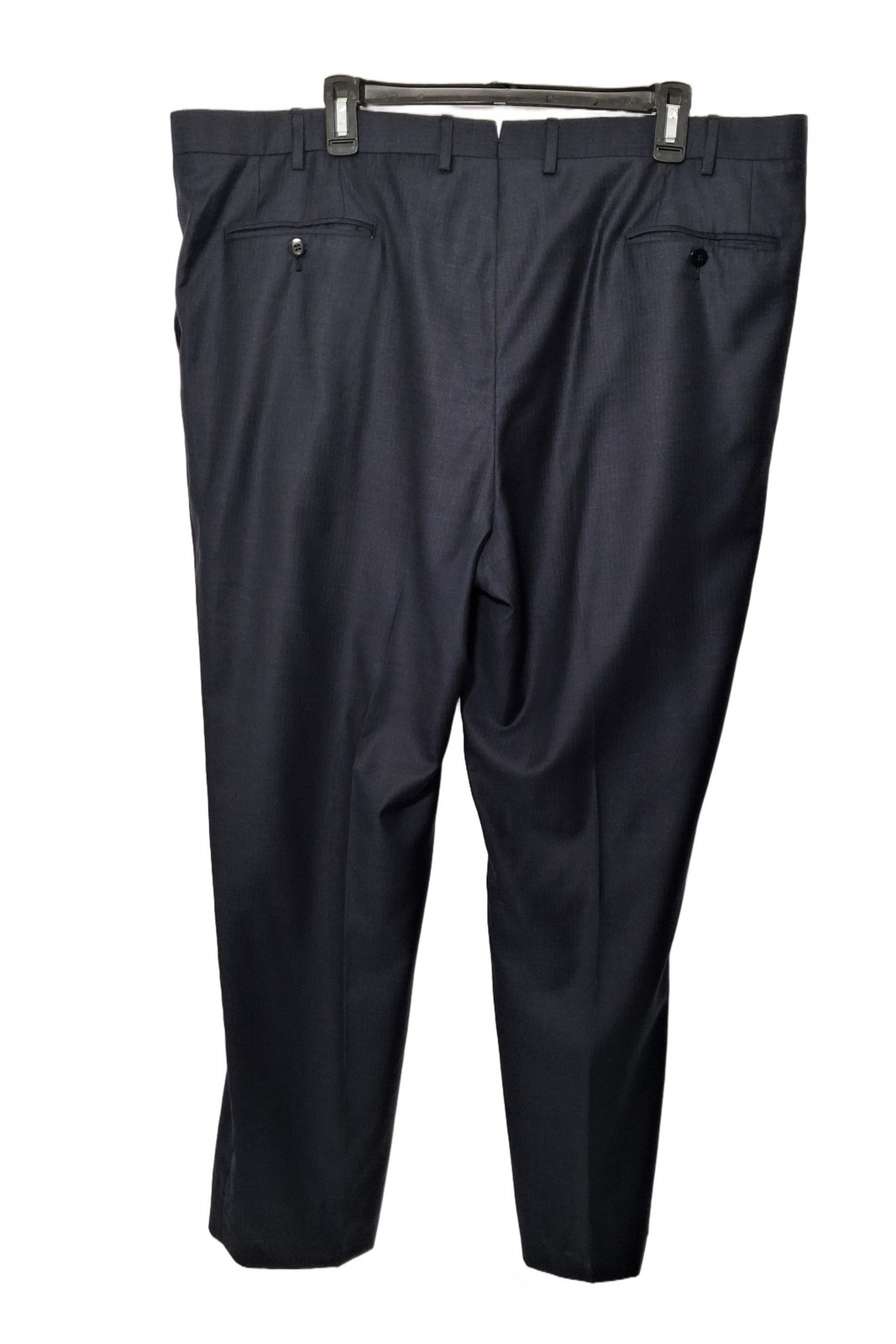 Brioni Italy NM Colosse Suit 48R Midnight Slate Micro Herringbone Working Cuffs