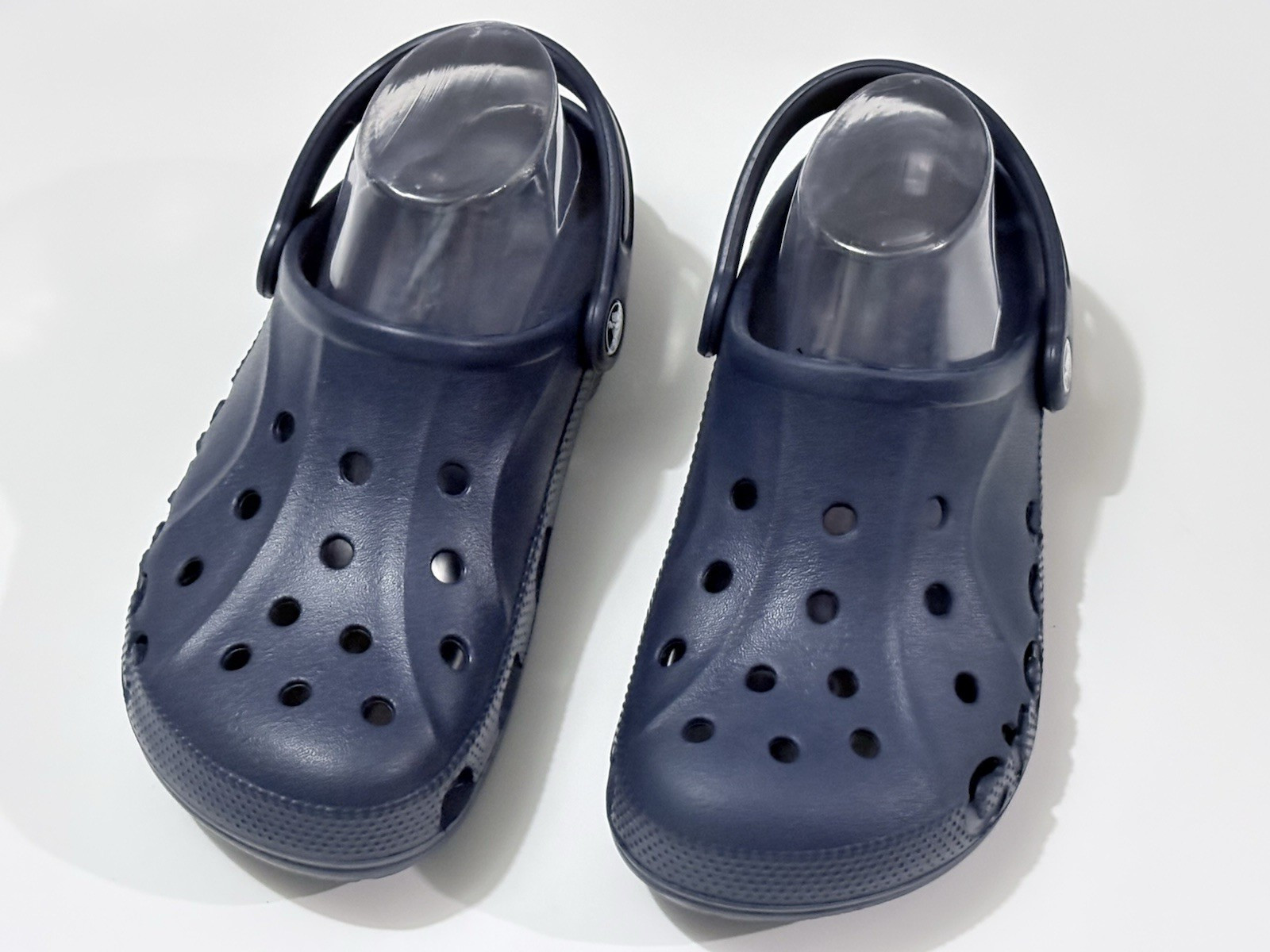 Crocs Baya Clogs Navy Blue Unisex Men’s 5 Women’s 7 Slip On Water Friendly