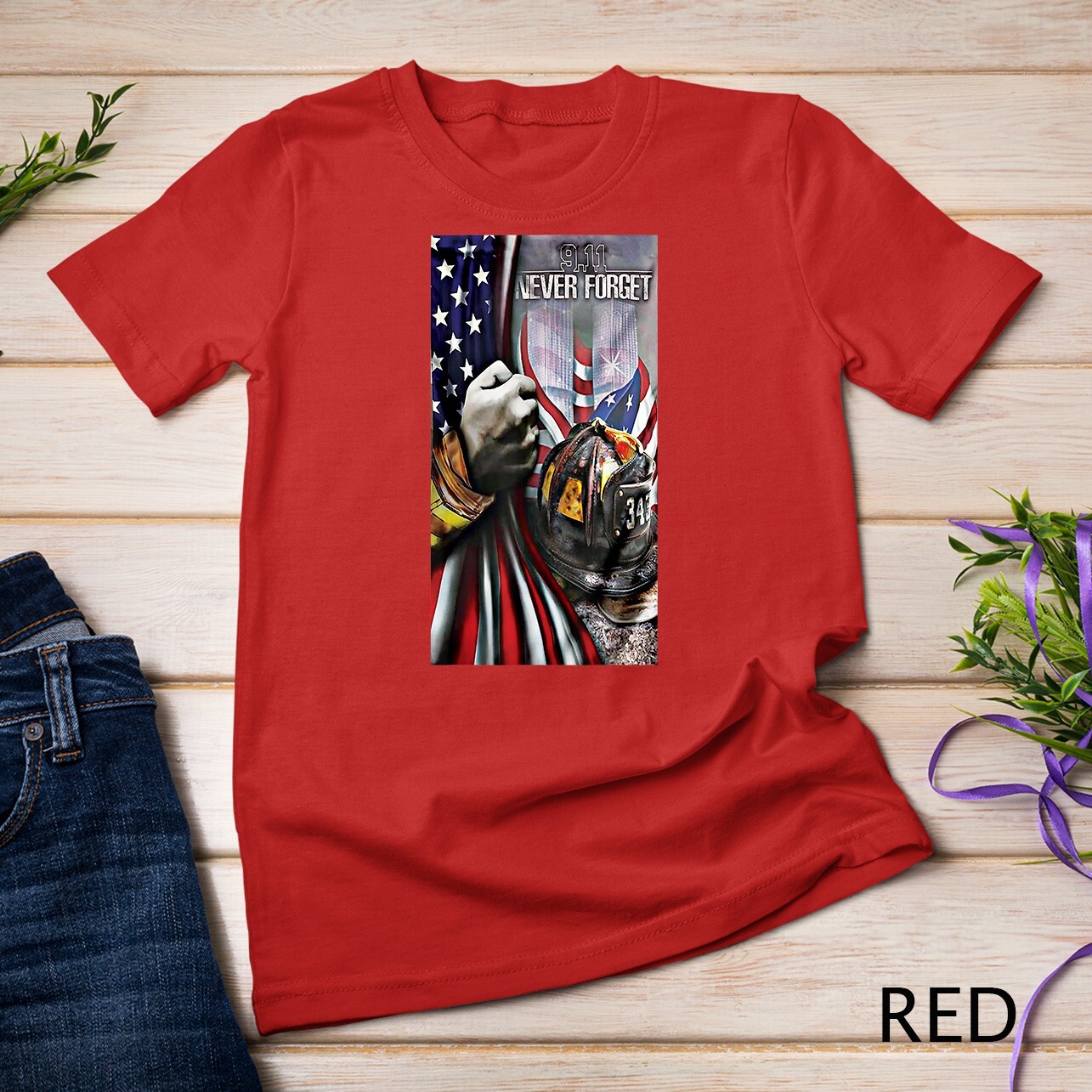 Remember 9-11 American Patriotic 22nd Anniversary T-shirt T-Shirt Unisex T-shirt