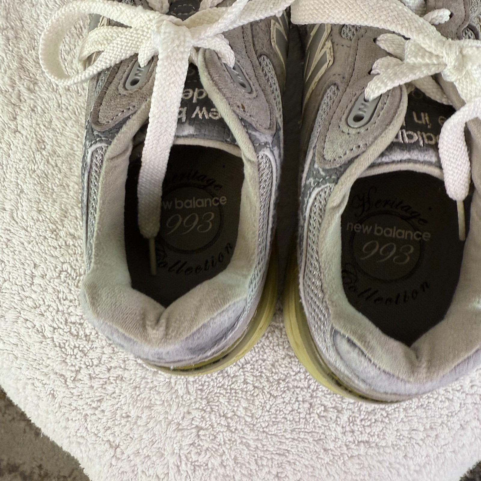 New Balance 993 US Men’s Size 7.5 (D) – Made In USA Grey / White MR993GL