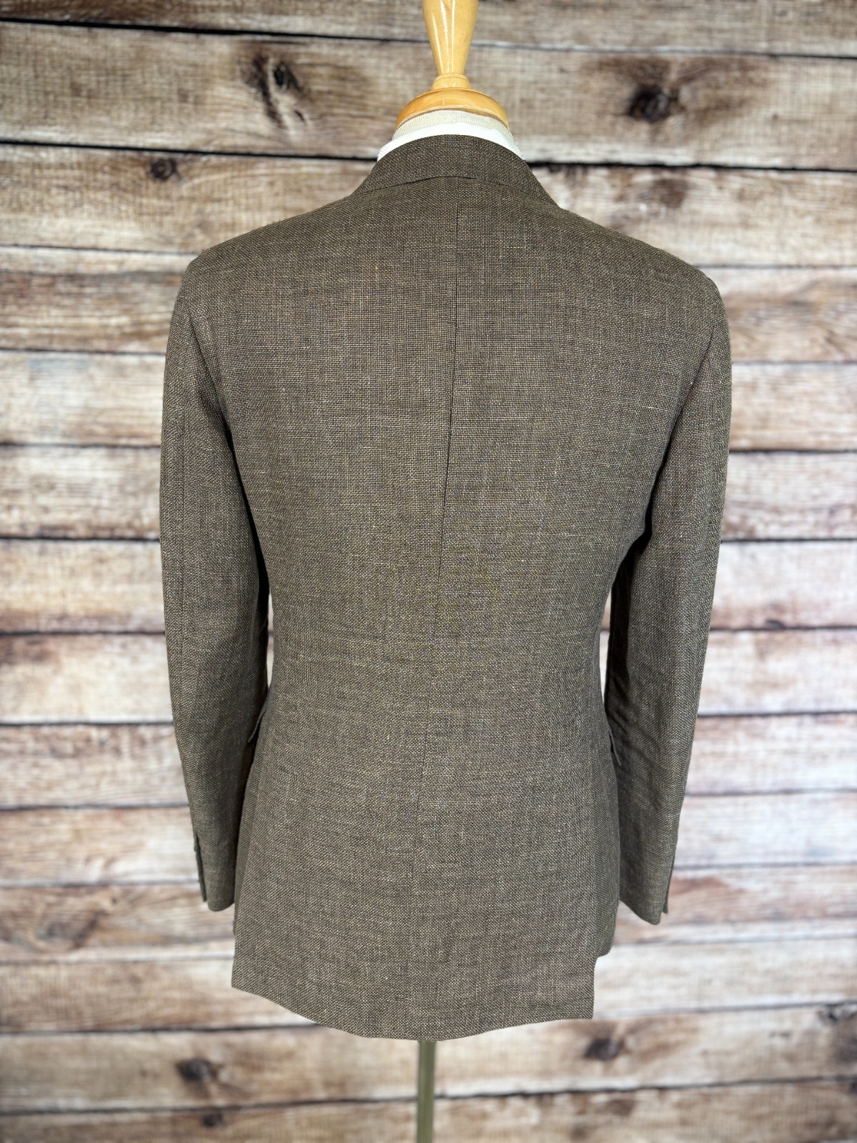 Ralph Lauren Purple Label Linen Wool Nigel Blazer Size 40 L