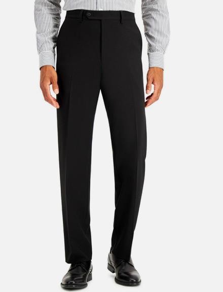 Nautica Mens Black Stretch Modern fit 2 Piece Suit 40 L / 34W NEW $395 NA000277