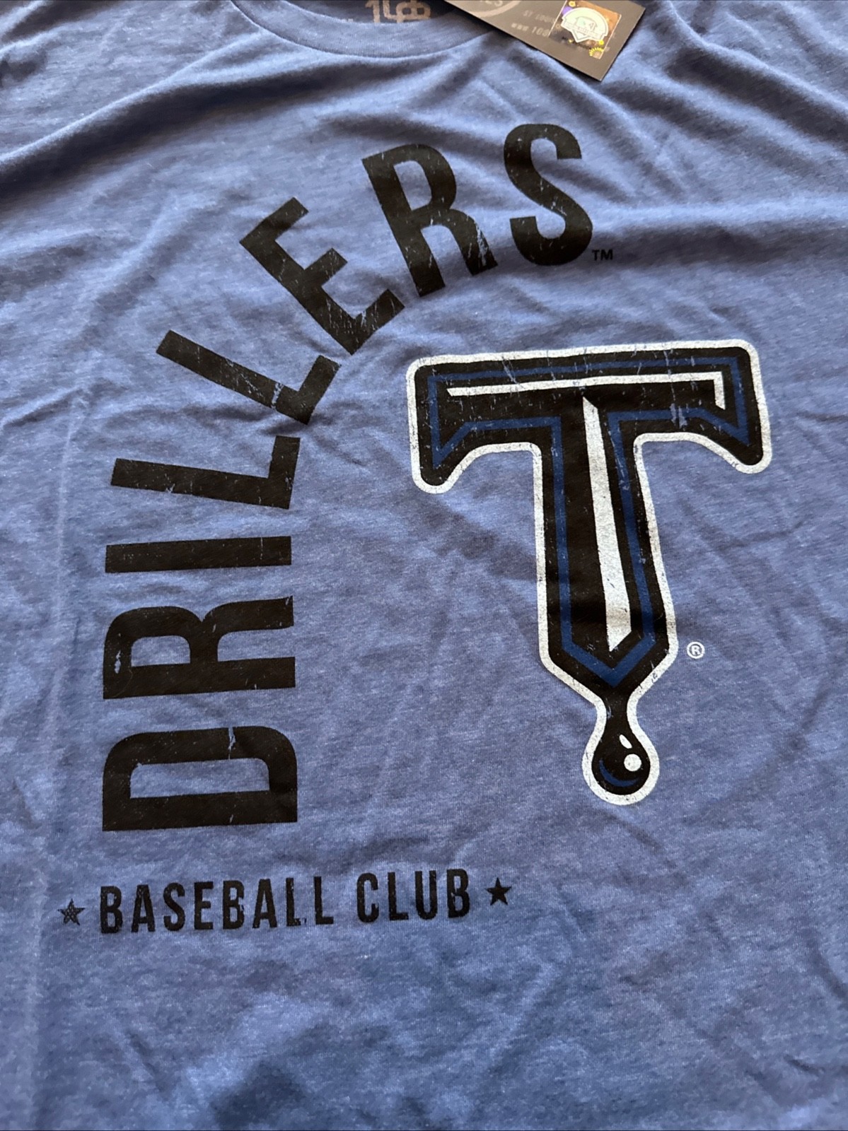 108 Stitches Tulsa Drillers Baseball T Shirt Men’s Size XL