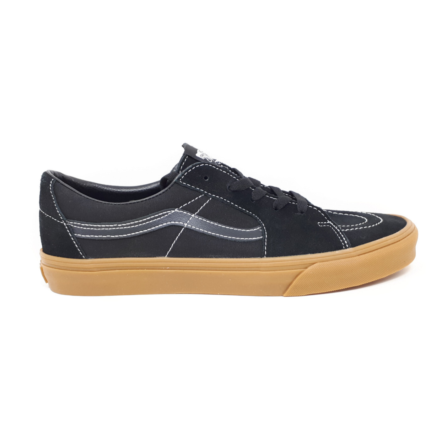 Vans Sk8-Low Black Gum Classic Skate Casual Old Skool Shoe Sneaker Mens Size NEW