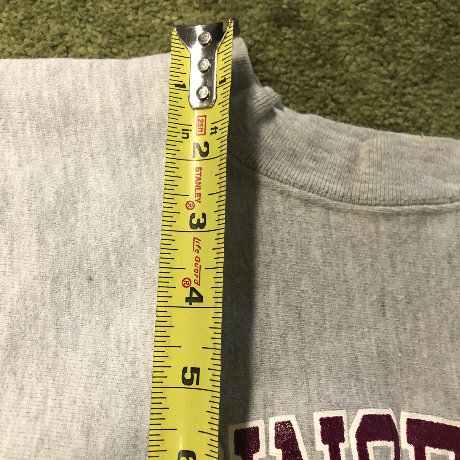 Vtg Champion USA Reverse Weave Springfield College Crew Neck Sweatshirt Sz S