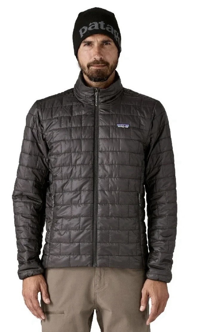 Men’s Patagonia Nano Puff Jacket Black | Size: M