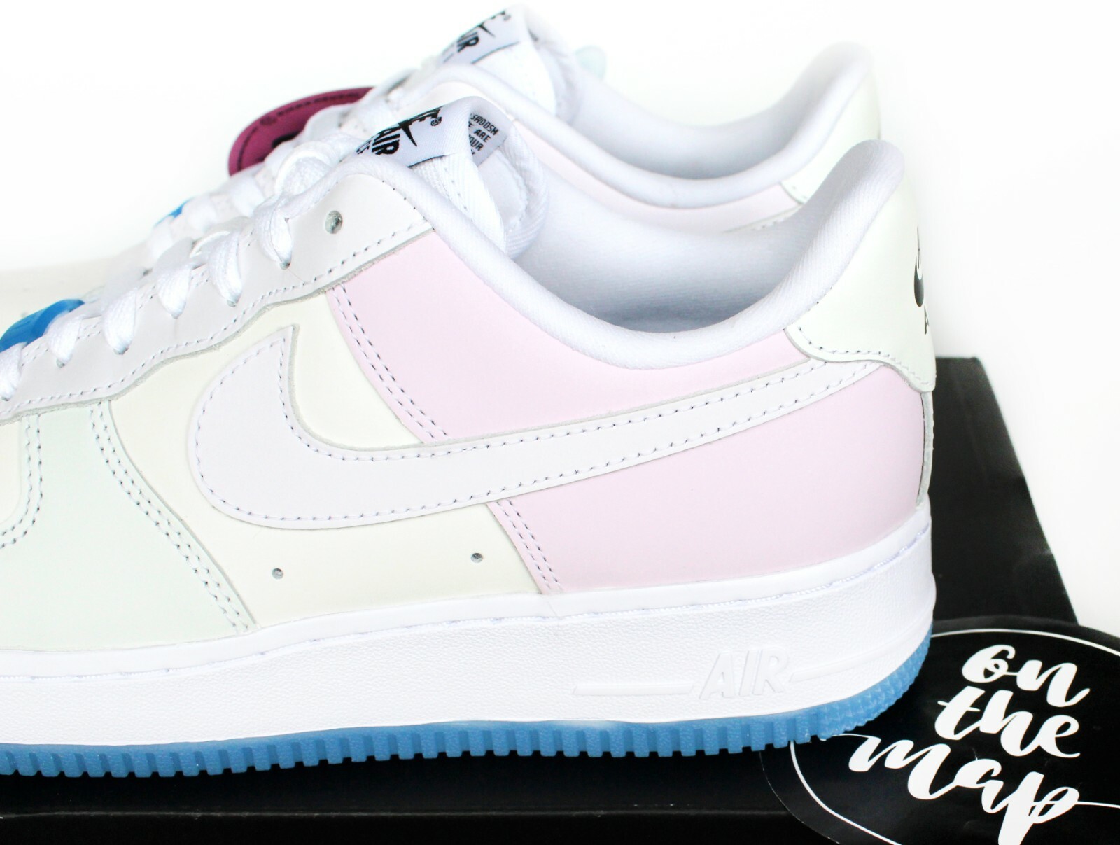 Nike Air Force 1 07 LX W UV Light Reactive Multi UK 3 4 5 6 7 8 9 10 11 US New