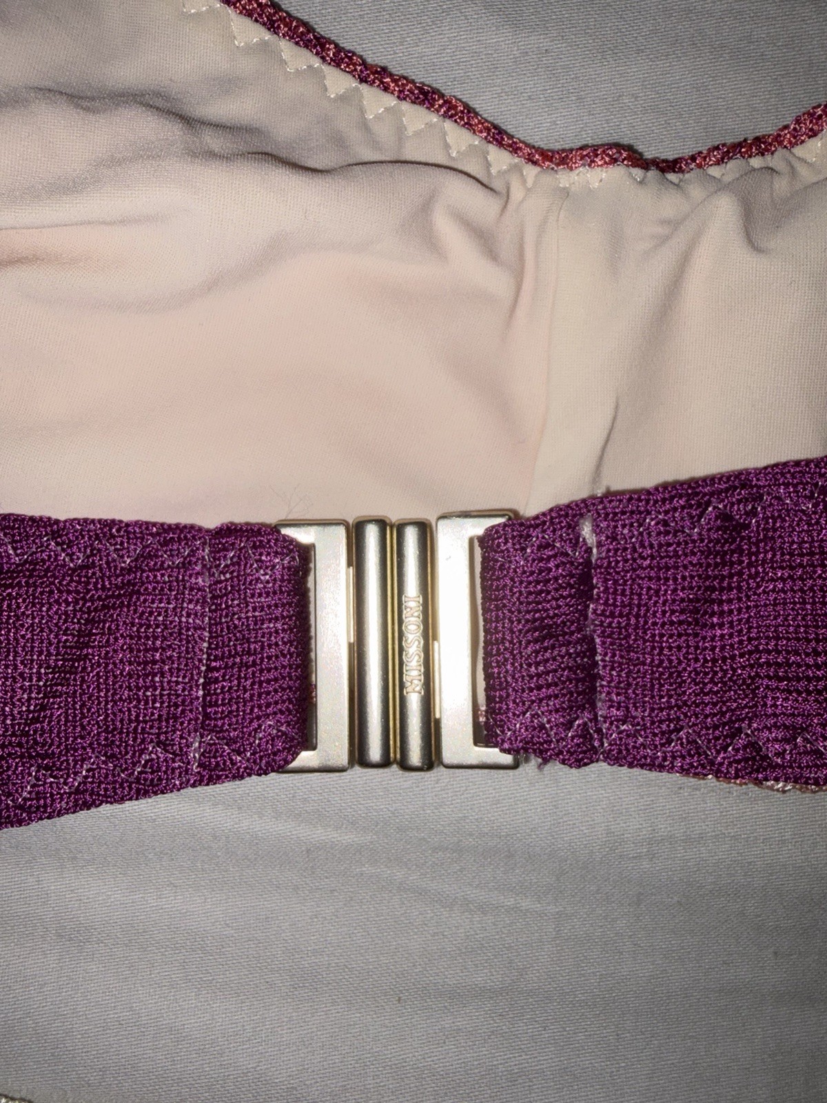 Missoni Bikini Top And Bottoms Sz It 44/M