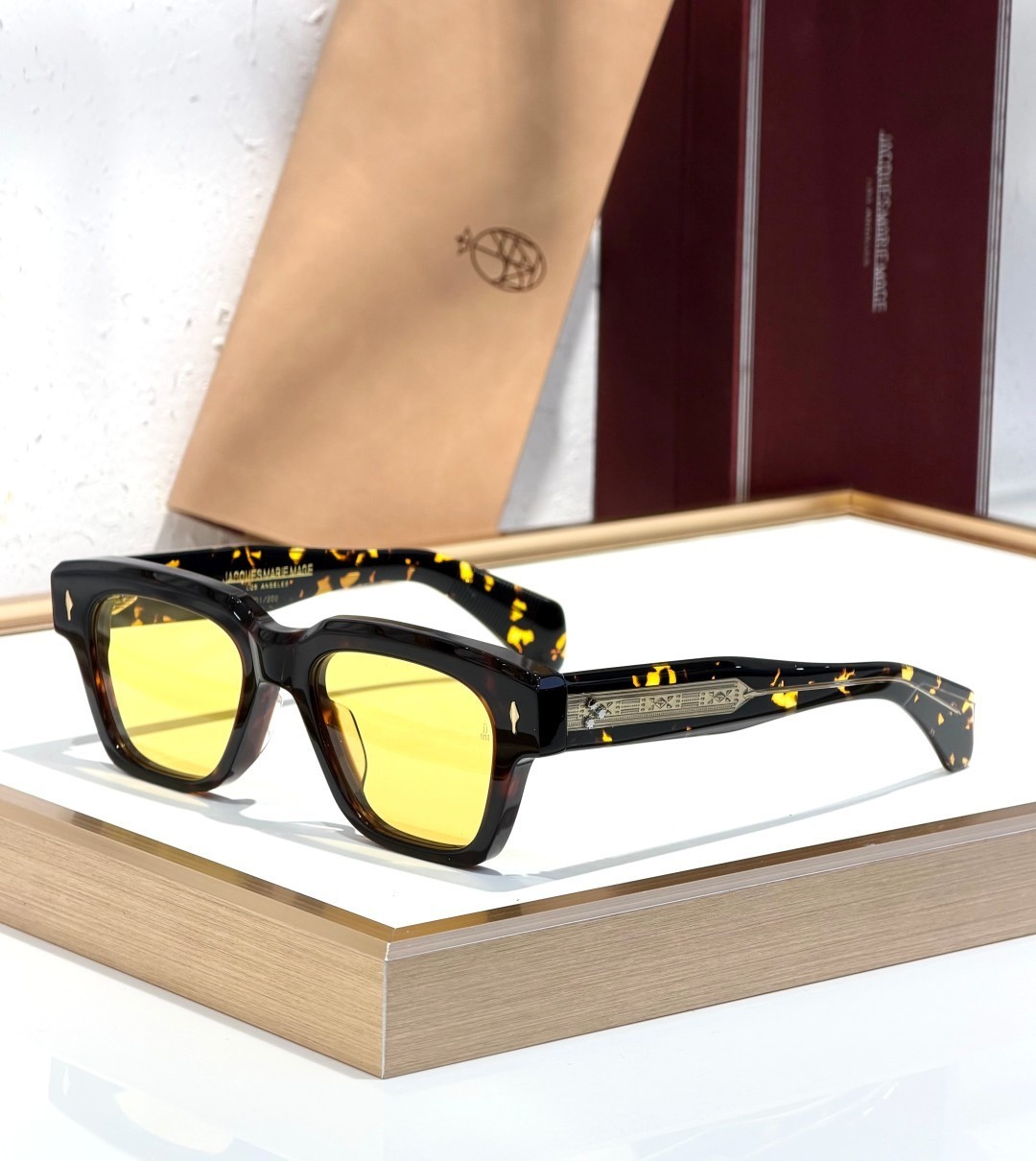 JACQUES MARIE MAGE Style Unisex Sunglasses – MODEL: FELLINI SIZE:51口20-146