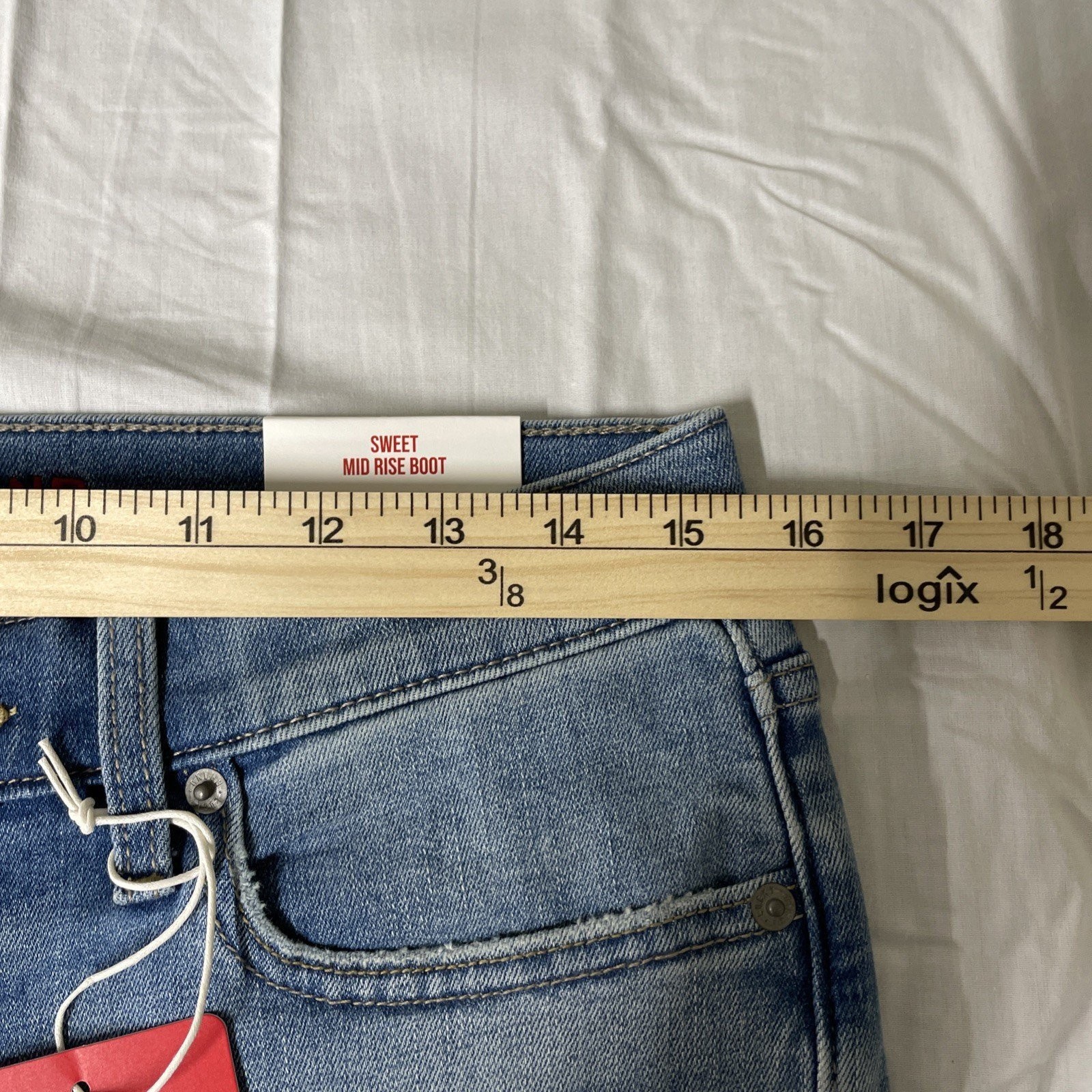 Lucky Brand Sweet Mid Rise Boot Stretch Jeans Prodigy Women’s Size 8/29 Ankle