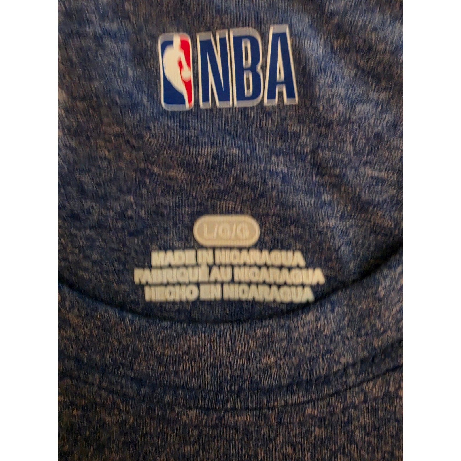 NBA Oklahoma City Thunder Shirt Mens Large Blue OKC Basketball Graphic Tee New