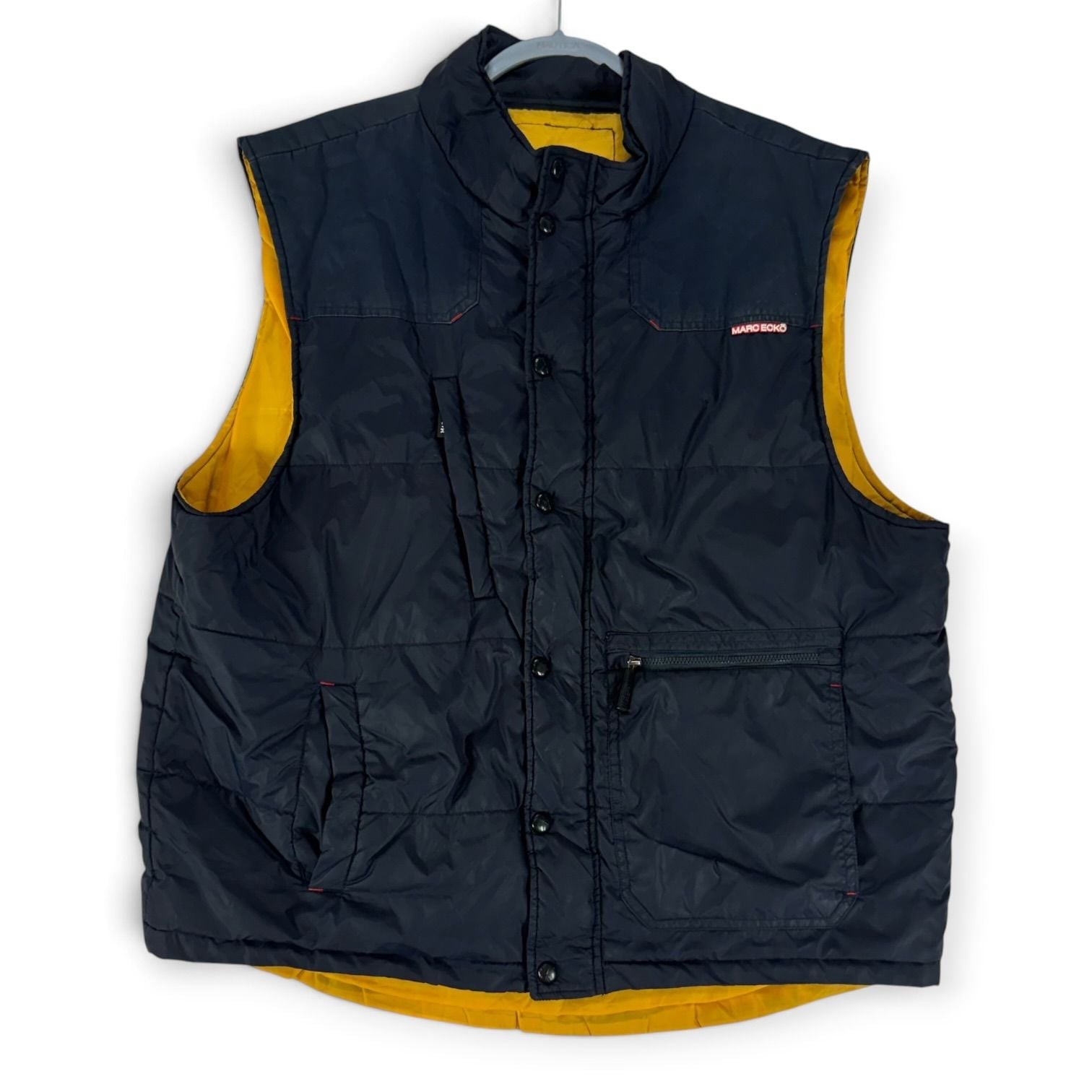 Marc Ecko Cut and Sew Reversible Quilted Puffer Vest