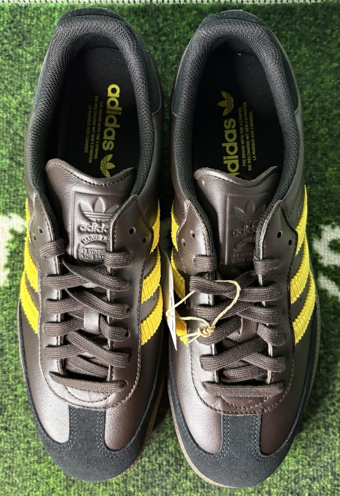 US Men’s 11 – Adidas Samba OG “Aurora Coffee EQT Yellow Gum” IH6813