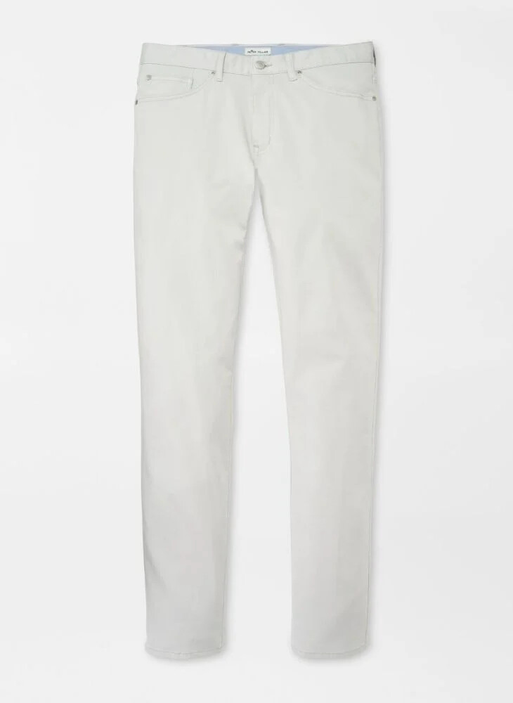 ***NWT*** Peter Millar Sateen Five Pocket Pant – British Grey