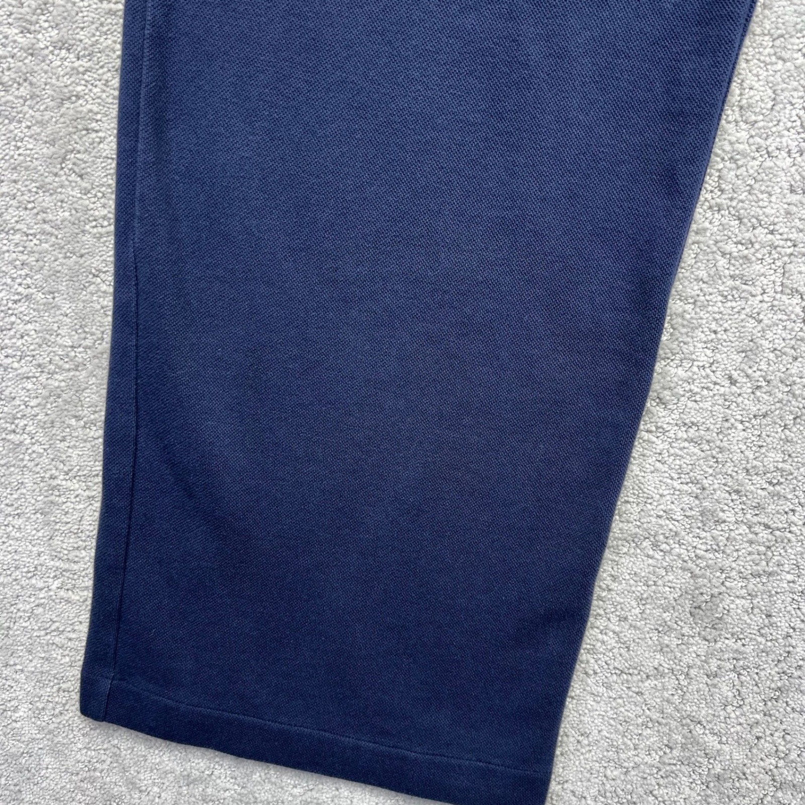 Caslon Lounge Pants Womens Small Navy Blue Wide Leg Stretch Pull On Drawstring