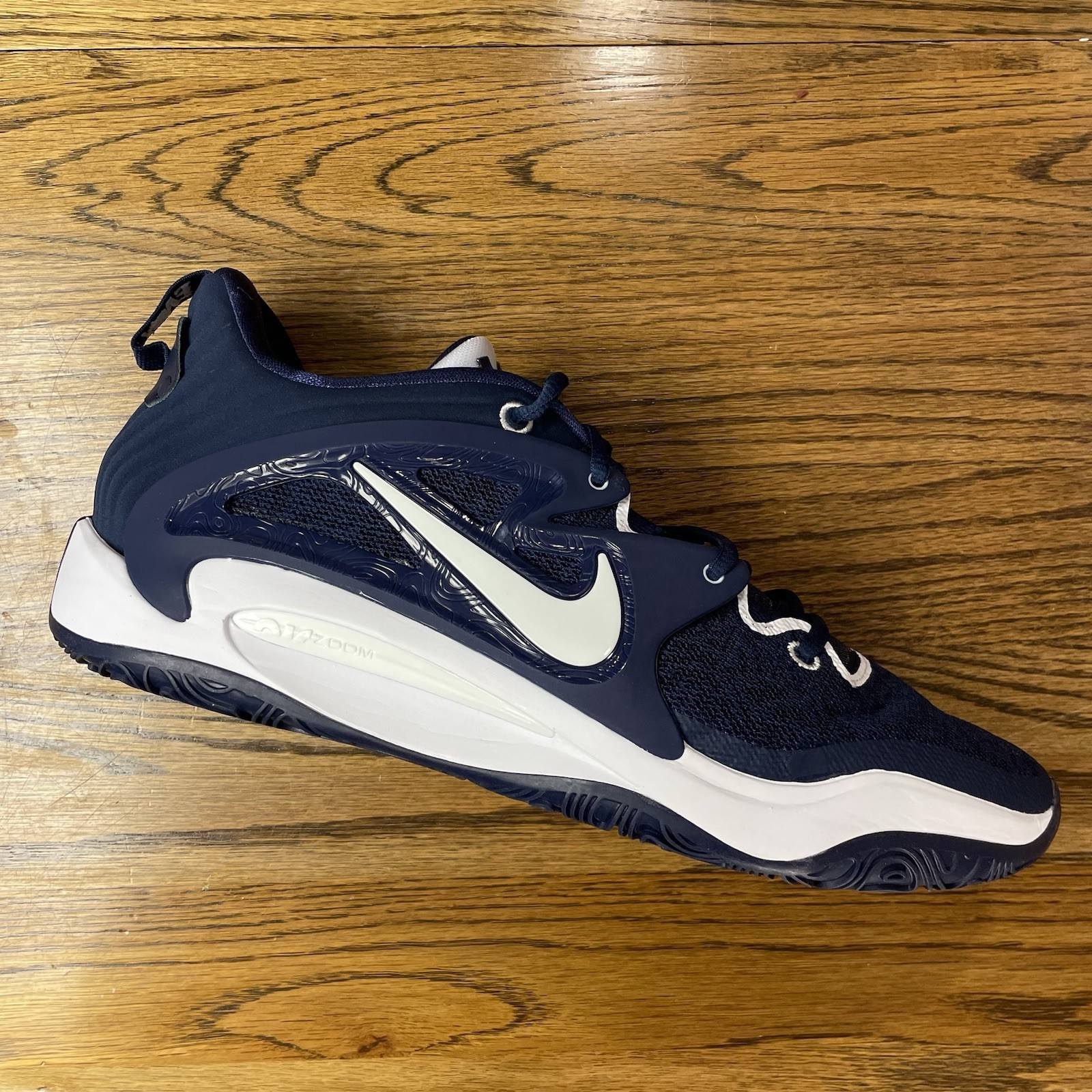 Nike KD 15 TB Midnight Navy White DX6648-401 Men’s Basketball Shoes Size 14 NEW