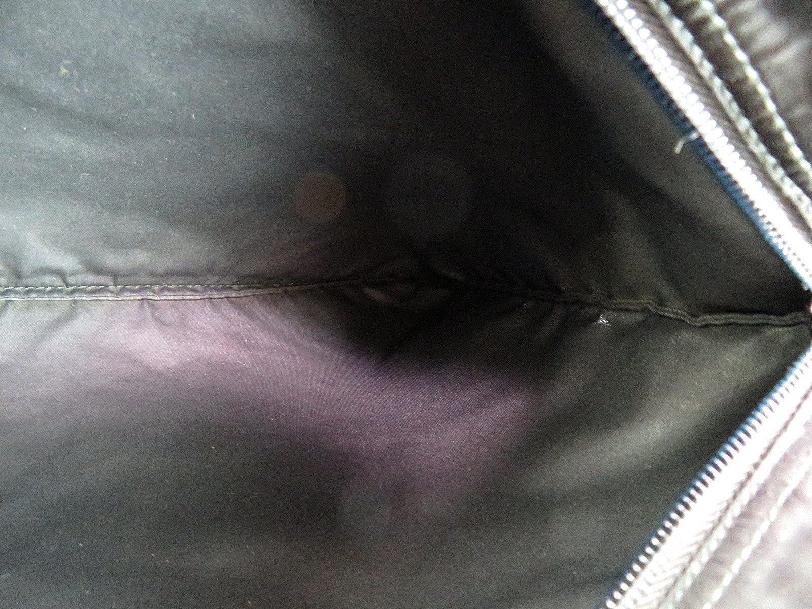 Authentic PRADA Black Nylon Small Shoulder Crossbody Bag Purse #64680