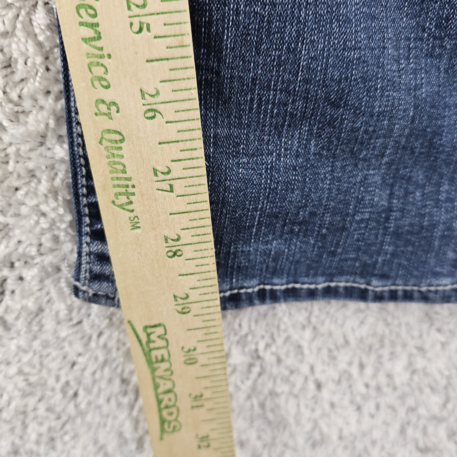 Buckle Salvage Jeans Mayhem Regular Bootcut Fit Dark Wash Denim Mens 29S 31×29