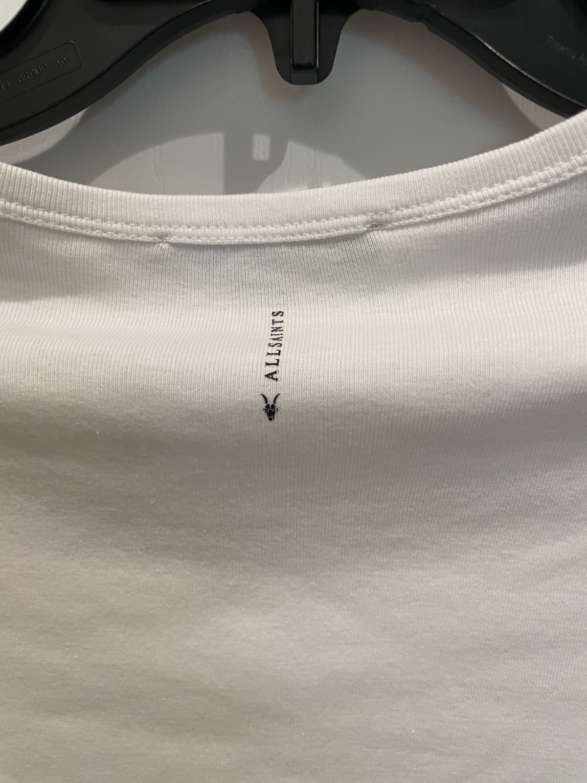 All Saints classic white crew neck tee – Size Large – 100% Cotton – Classic!