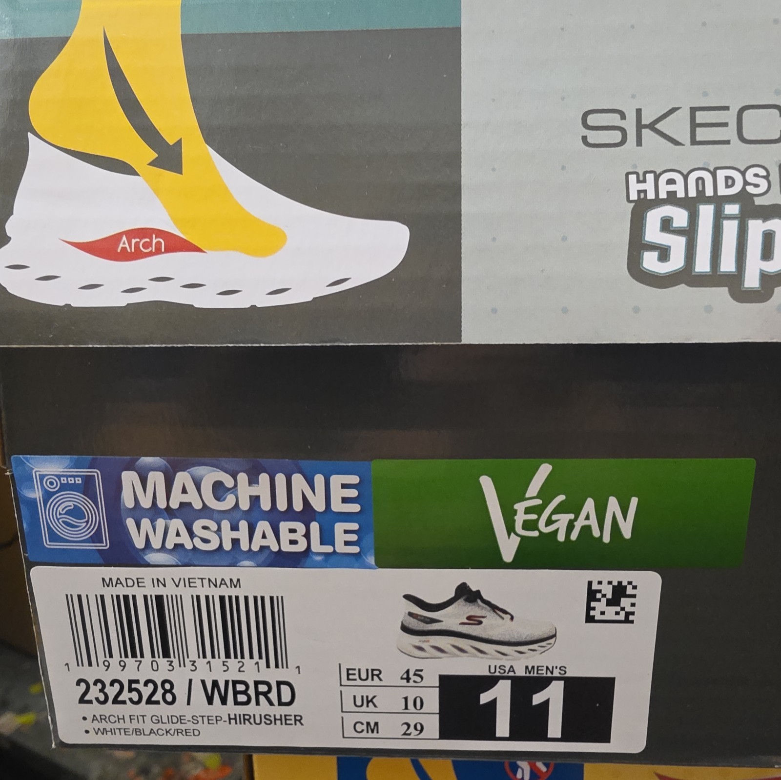 SKECHERS Arch Fit Glide-Step – Hirusher Men Sneakers Size 11