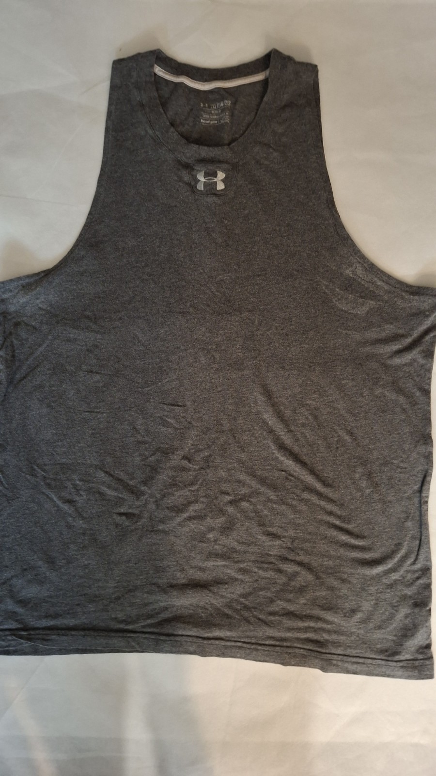 Men’s 2XL Tank Top Under Armour Heatgear Gray