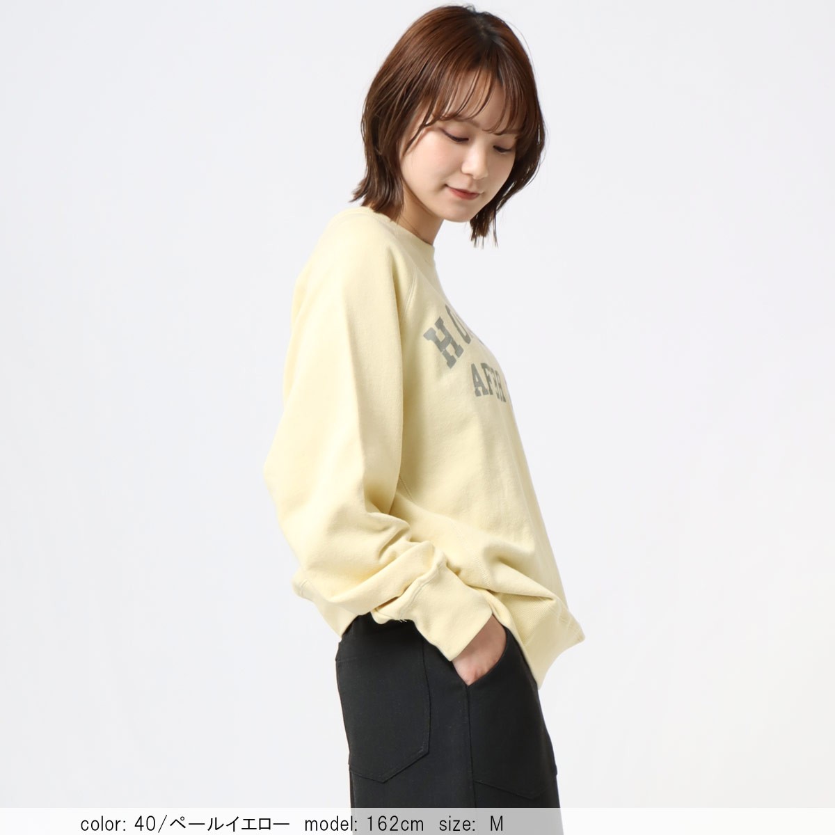 Logo Print Sweatshirt CF6129 (Final Sale, Limited Stock)