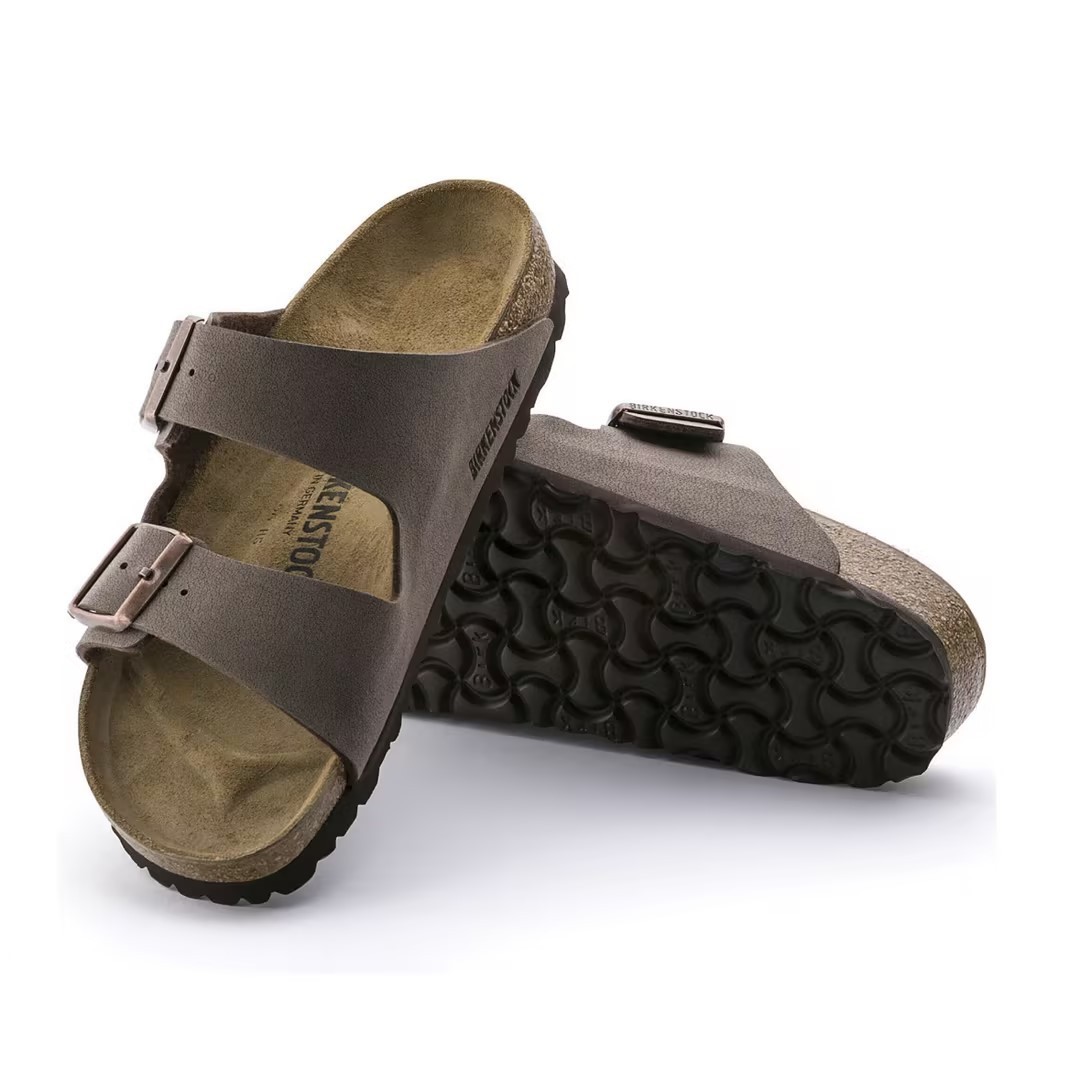 Birkenstock Arizona Soft Footbed Stone/Mocha/Black/Blue Comfort Sandals EU37-45