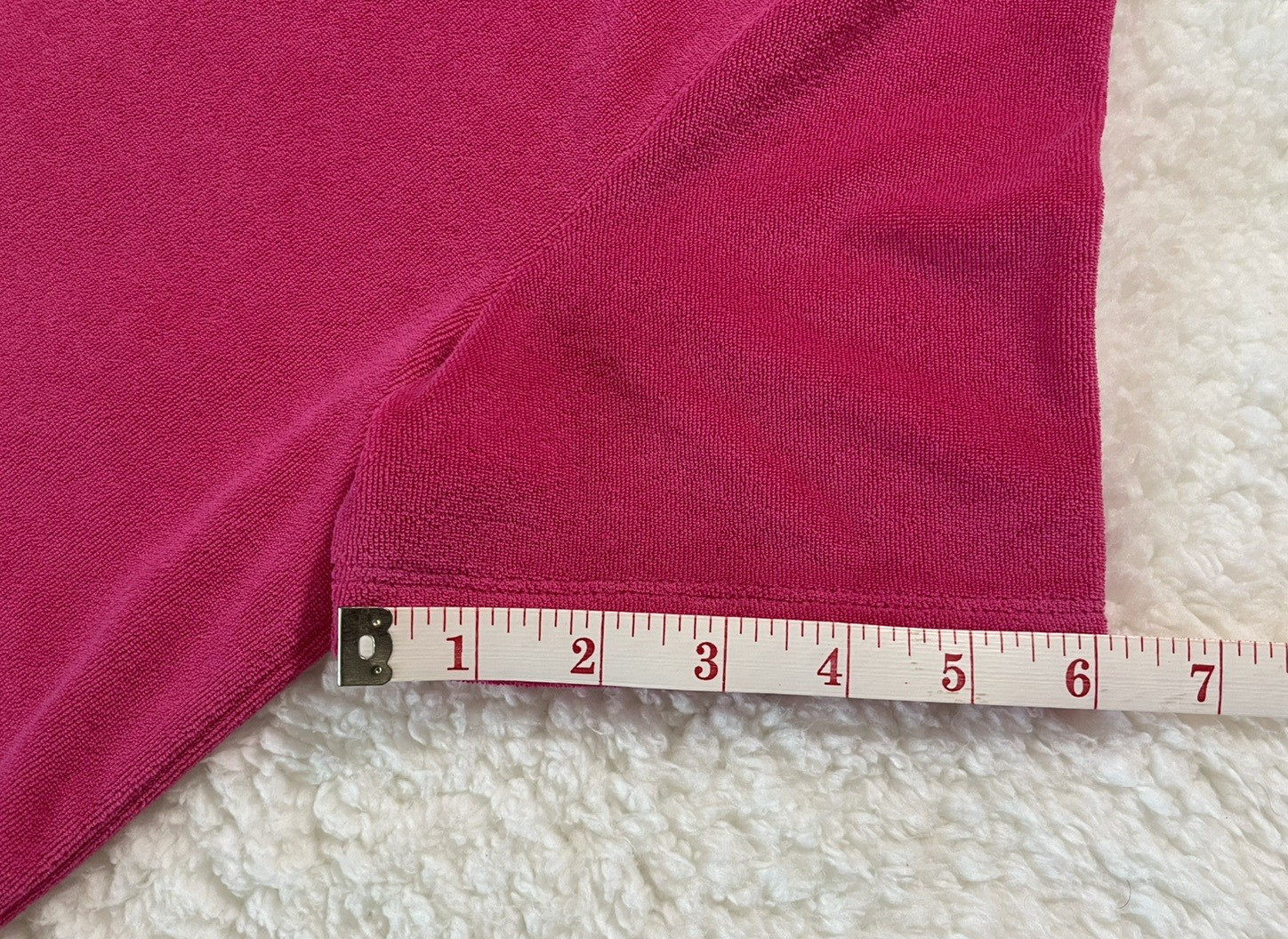 NWT – Express Men’s Size XS Bright Pink Terry Cloth Polo Shirt Cotton Blend -New