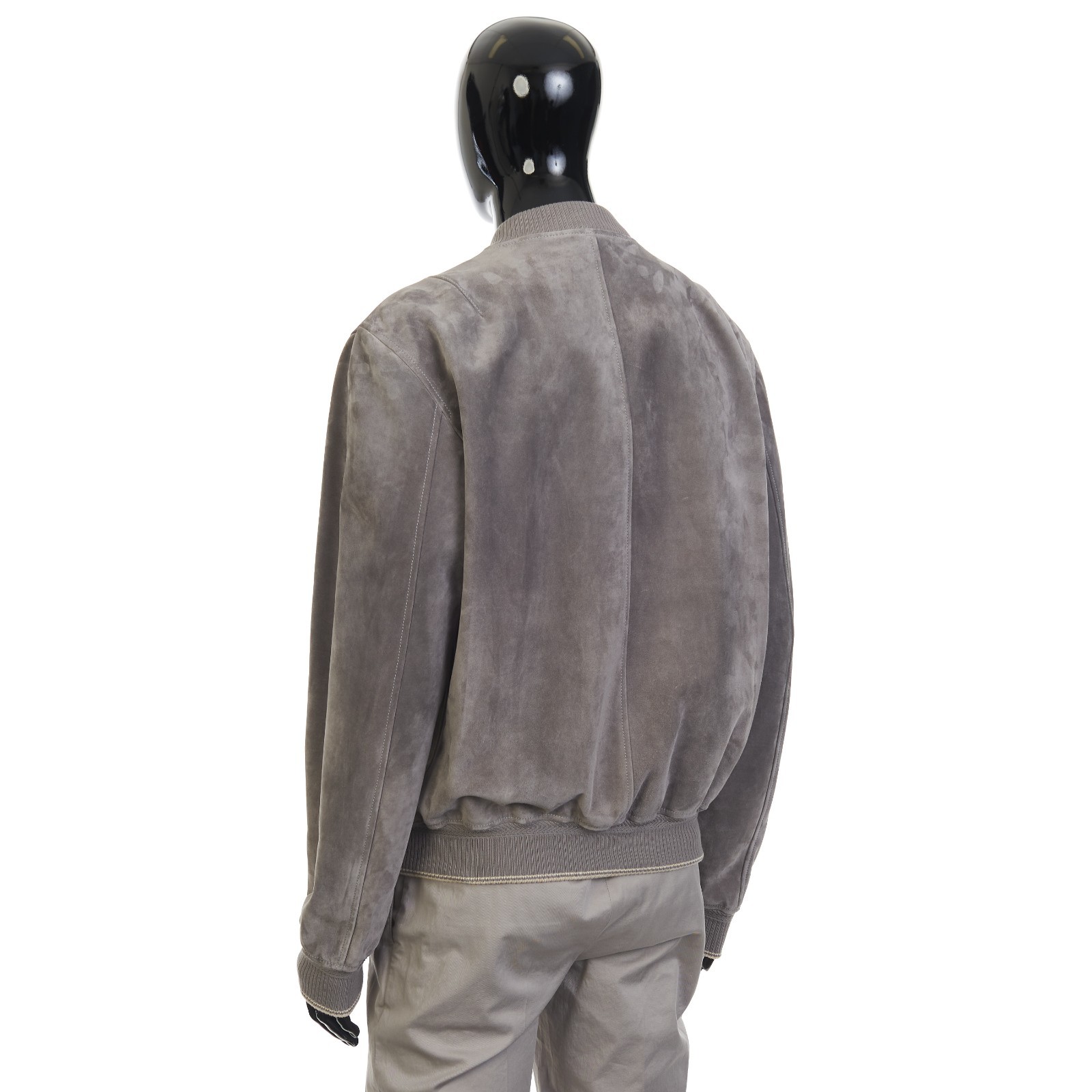 BRETT JOHNSON 4200$ Suede Bomber Jacket