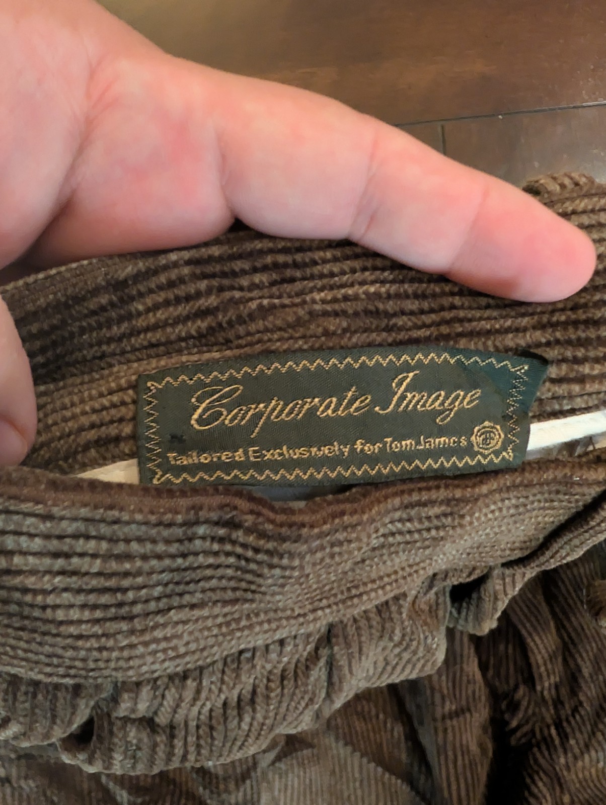 Corporate Image Vintage Corduroy Pants 34