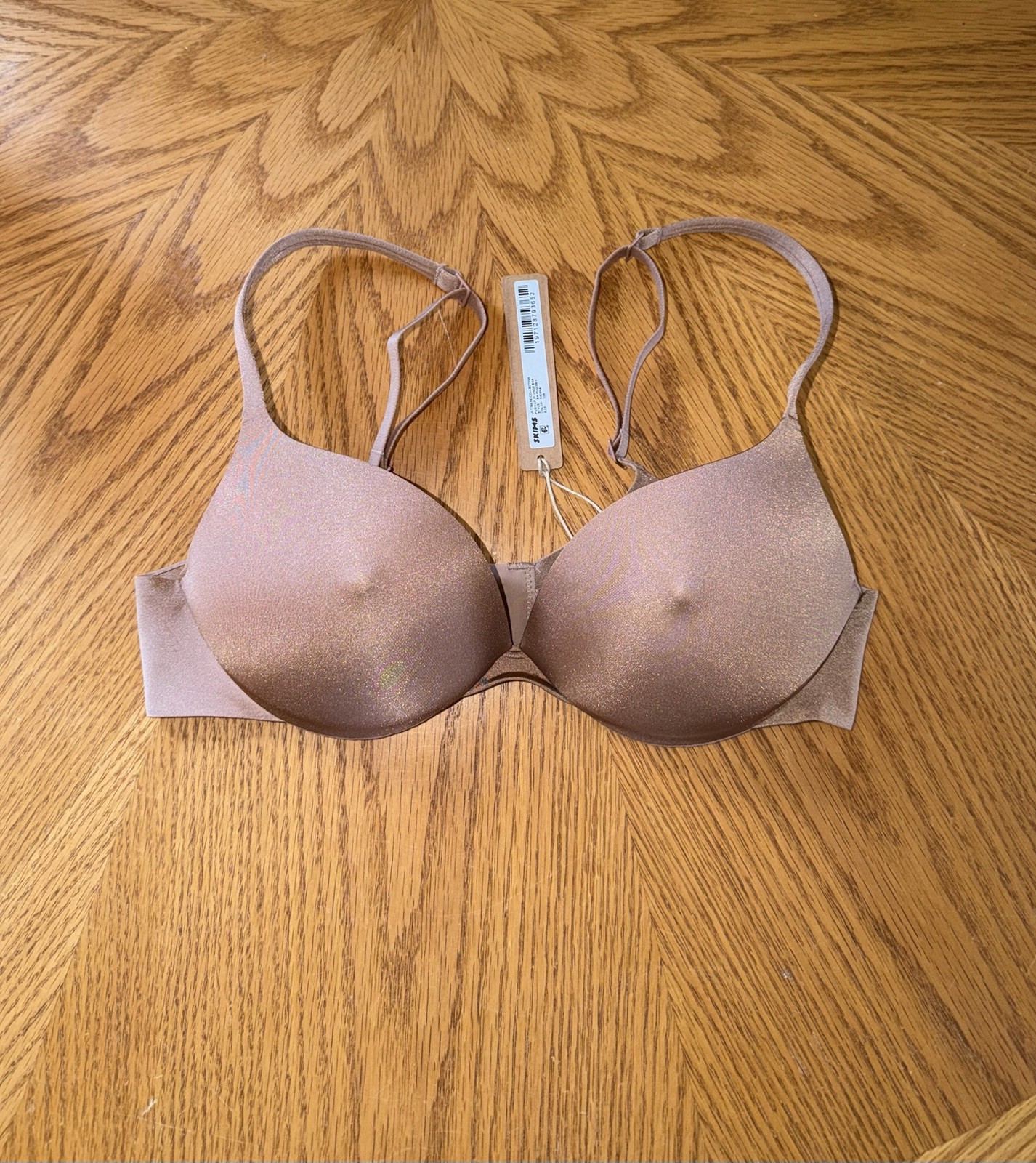 SKIMS NIPPLE BRA ULTIMATE PUSH UP Body 32B Sienna Nude Apex New NWT $68 MSRP