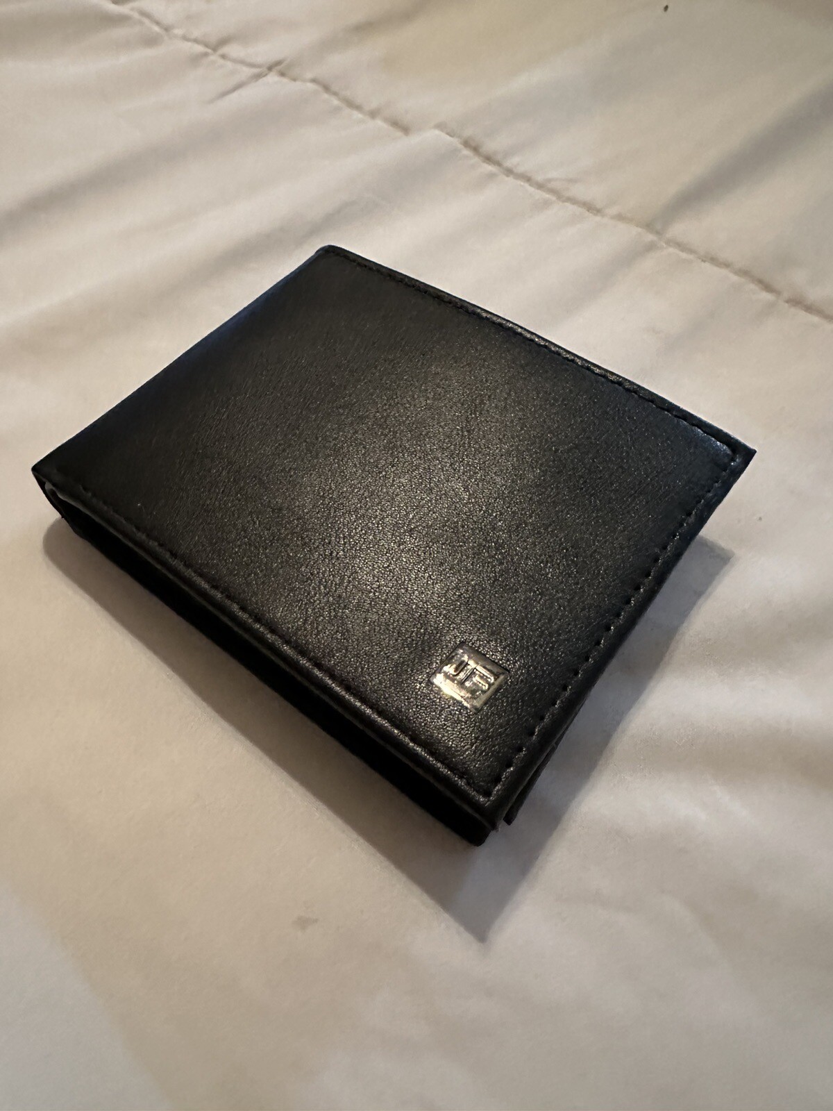 Access Denied Genuine Leather Slim Bifold Wallets For Men – Black