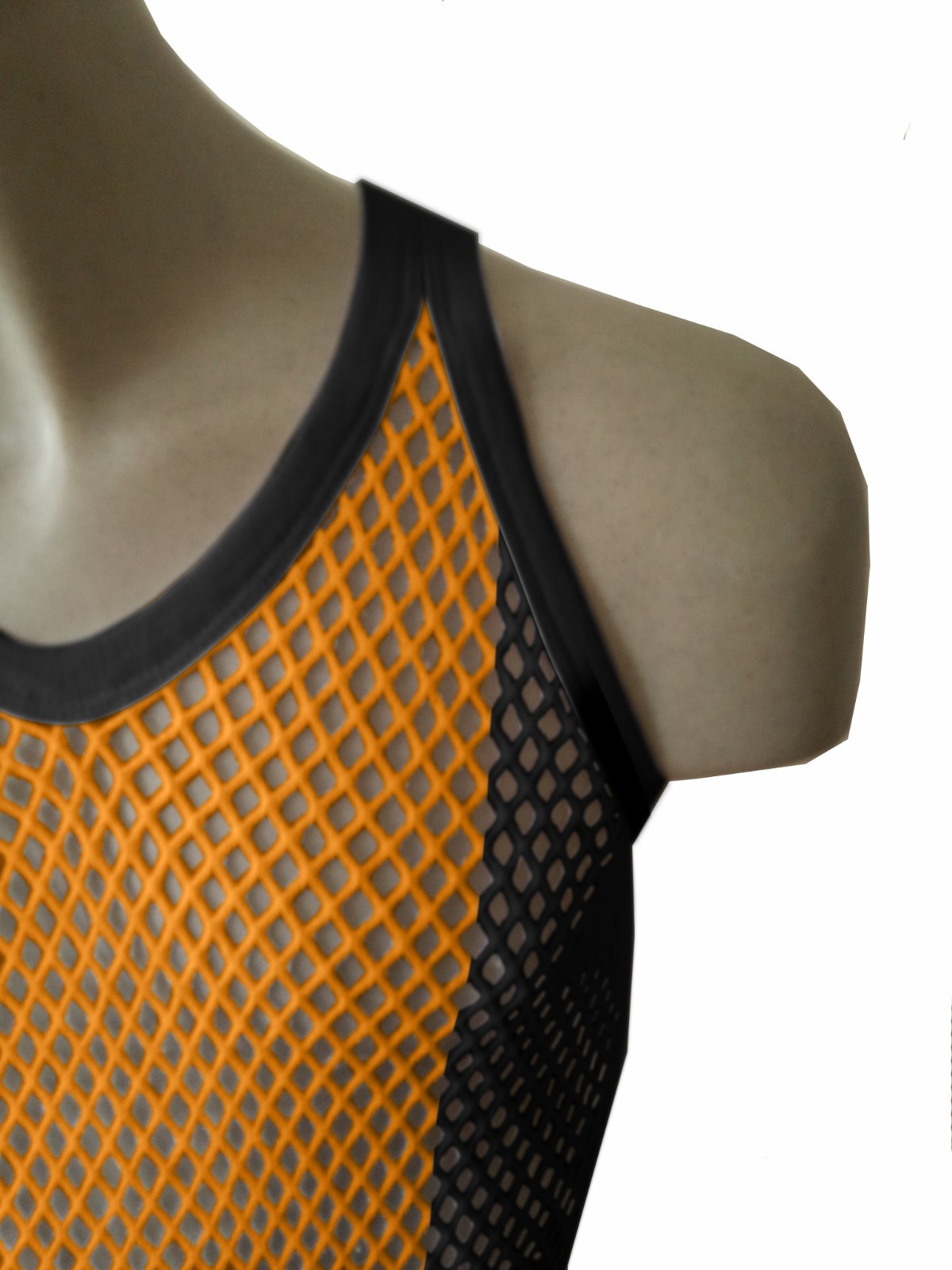 Jamaica String Vest or Mesh Marina In Classic Jamaican Colors Fr Carnivals Party